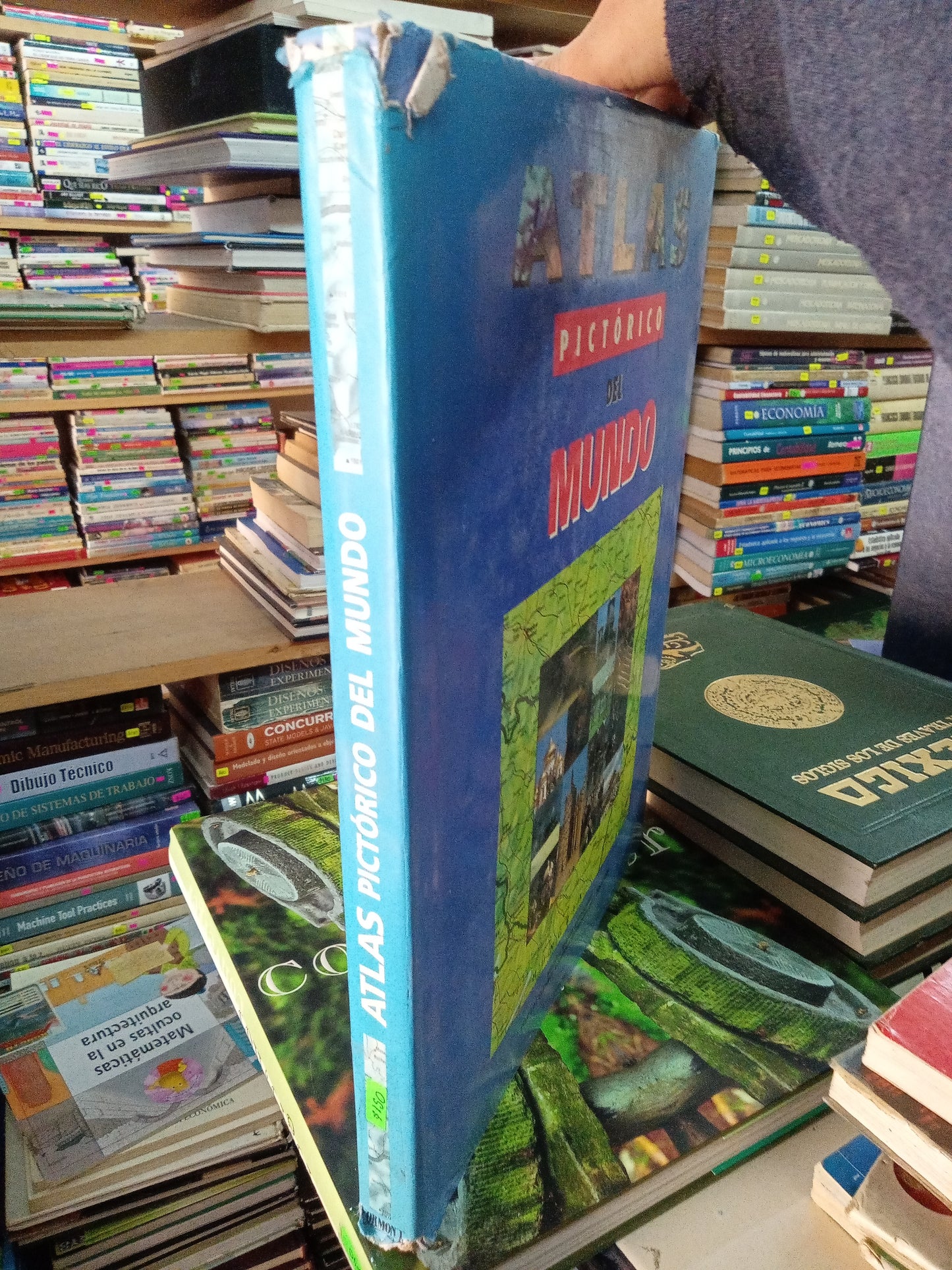 ATLAS PICTORICO DEL MUNDO USADO HISTORIA LITERARIO 207