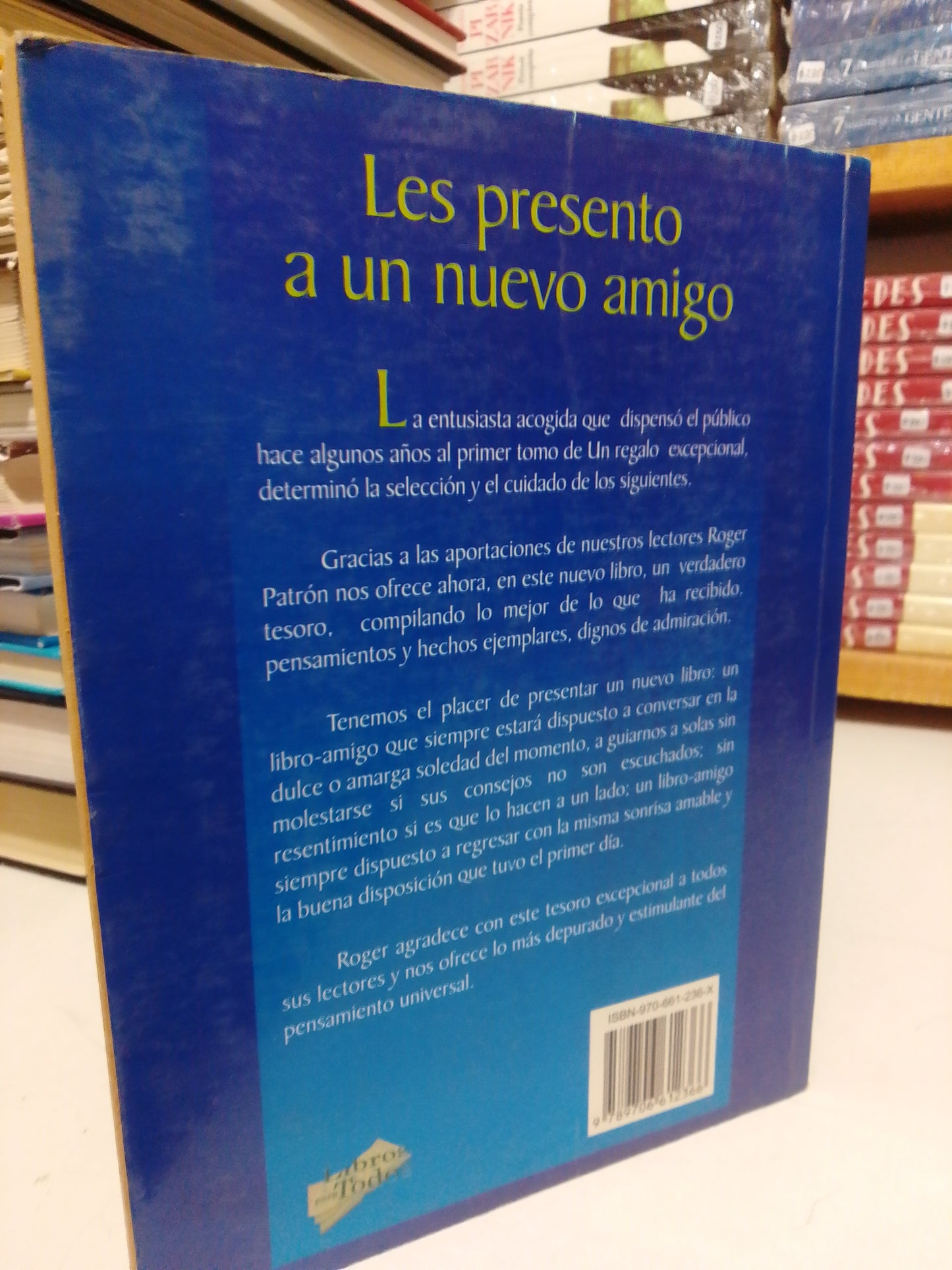 EL TESORO DE UN REGALO EXCEPCIONAL POR ROGER PATRÓN LUJÁN USADO SUP.PERSONAL JUÁREZ
