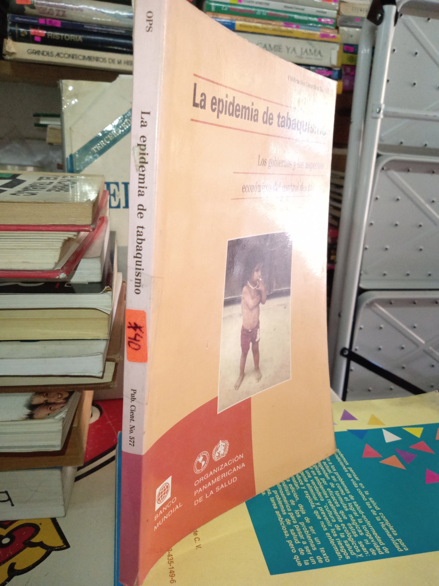 LA EPIDEMIA DE TABAQUISMO POR AUTORES VARIOS USADO MEDICINA LITERARIO 207