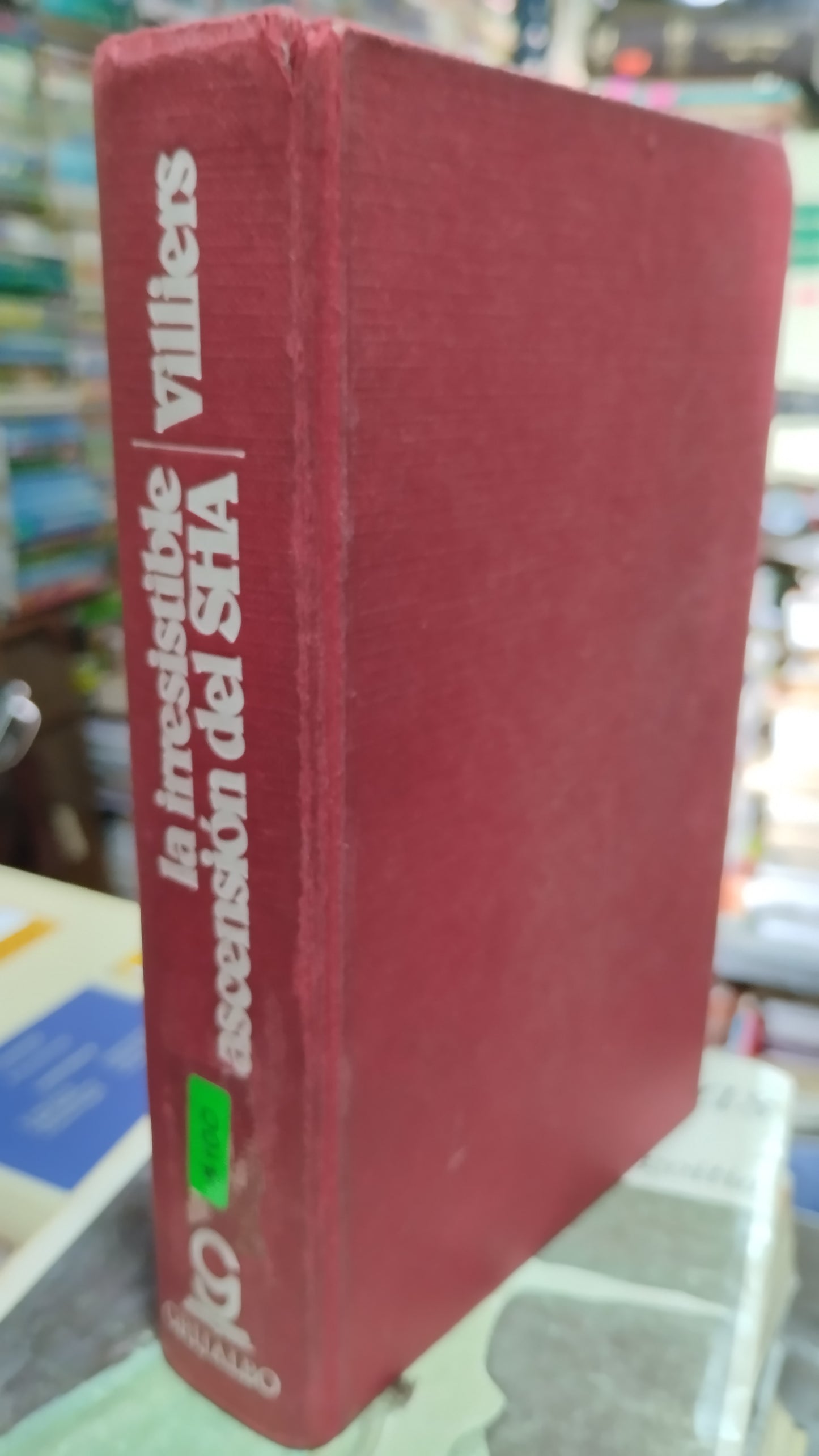 EL SHA DE PERSIA POR GERAD DE VILLIERS LIBRO USADO NOVELAS ALDAMA
