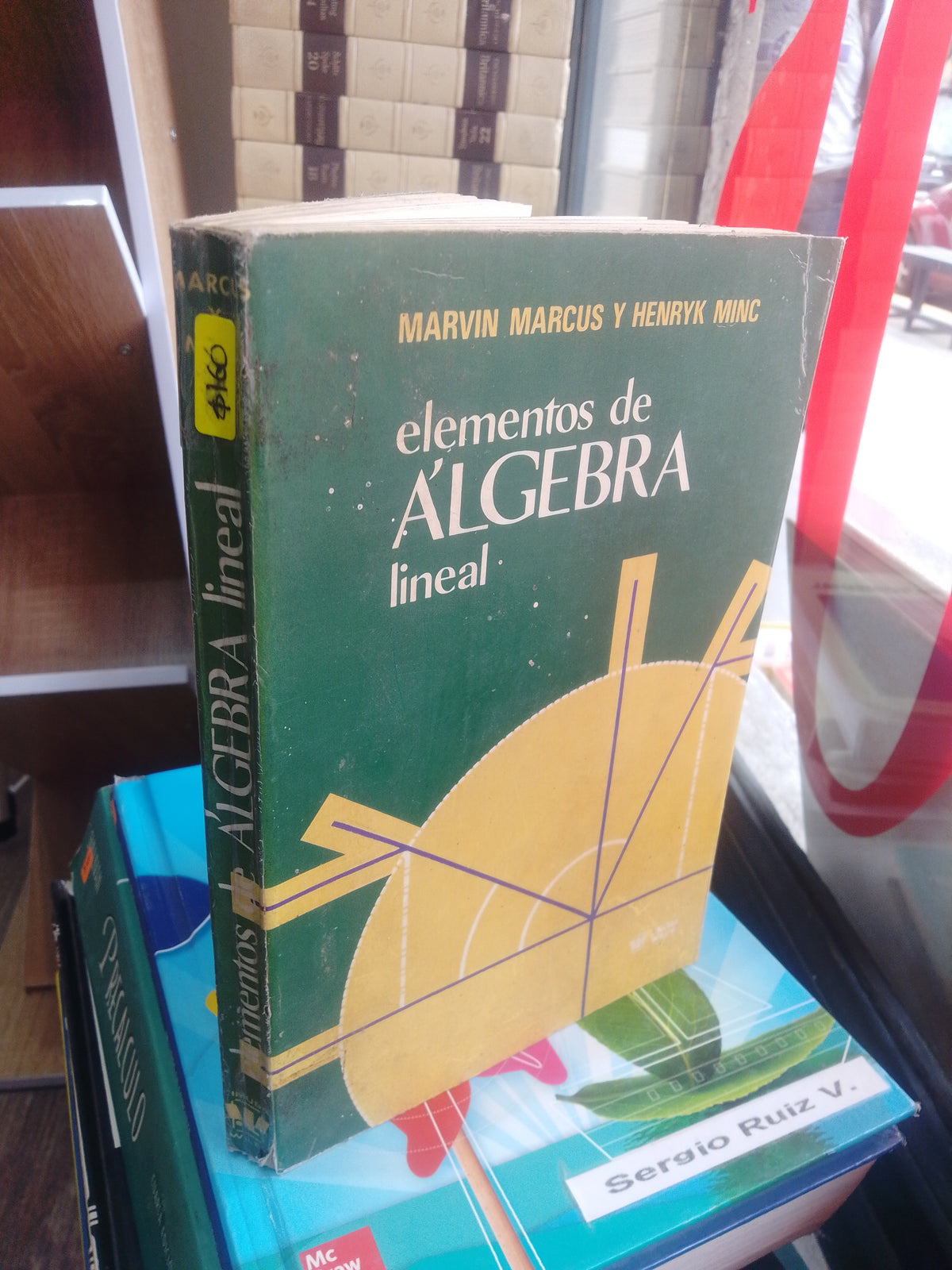 ELEMENTOS DE ALGEBRA LINEAL POR MARVIN MARCUS USADO MATEMATICAS JUAREZ 515