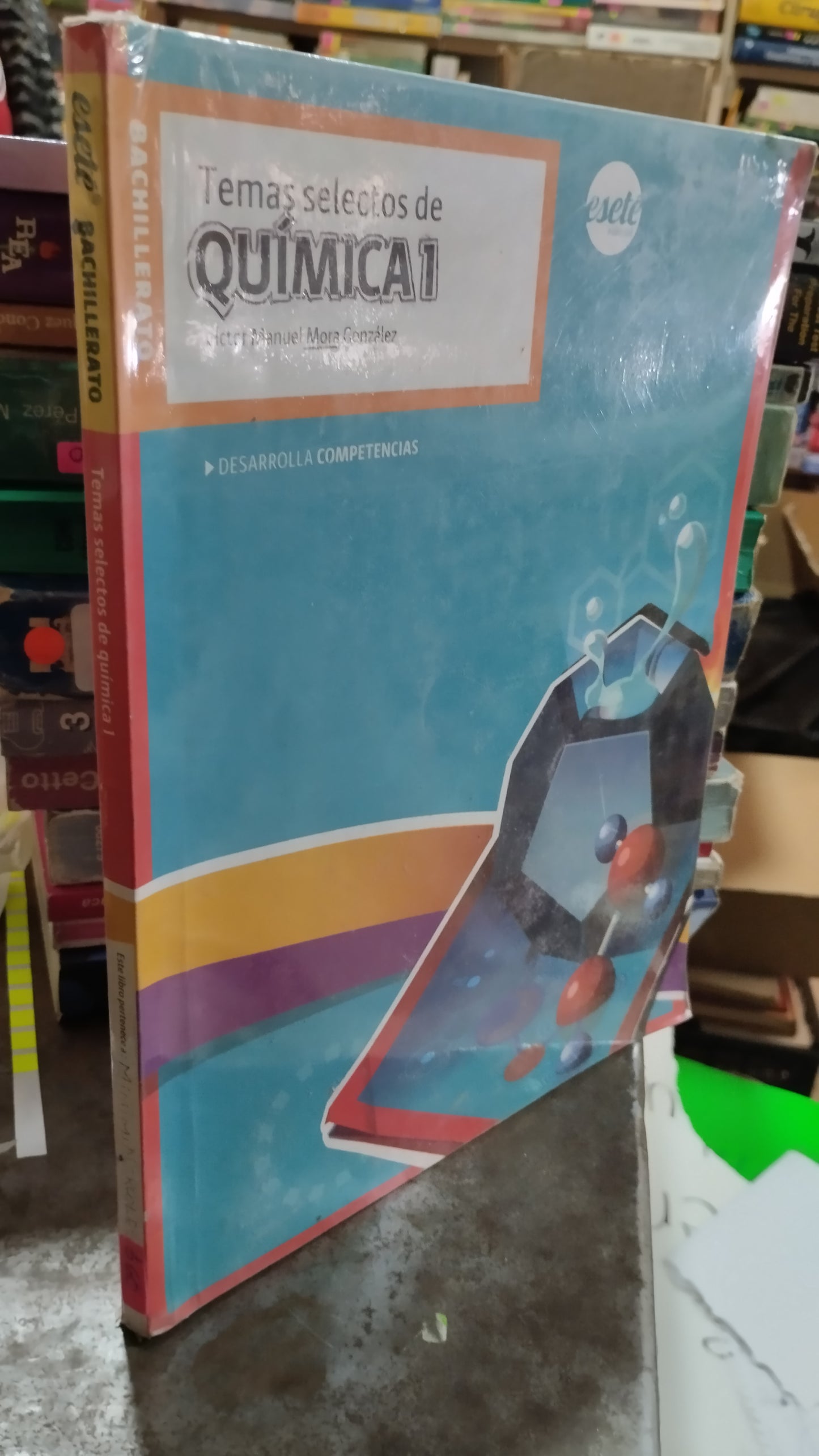 TEMAS SELECTOS DE QUIMICA 1 POR VICTOR MANUEL MORA GONZALEZ LIBRO USADO QUIMICA ALDAMA