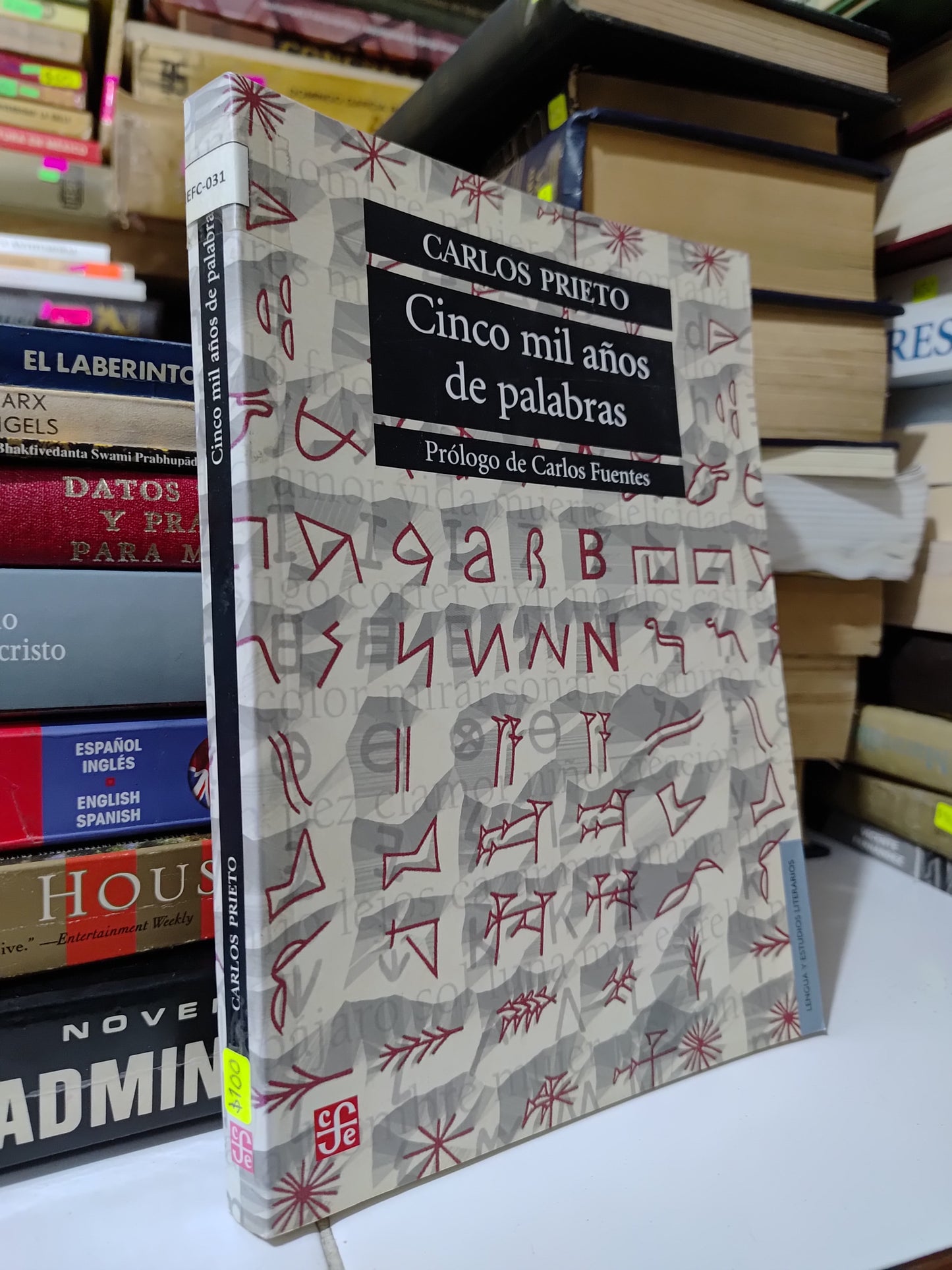 CINCO MIL AÑOS DE PALABRAS POR CARLOS PRIETO USADO SOCIOLOGIA JUAREZ 507