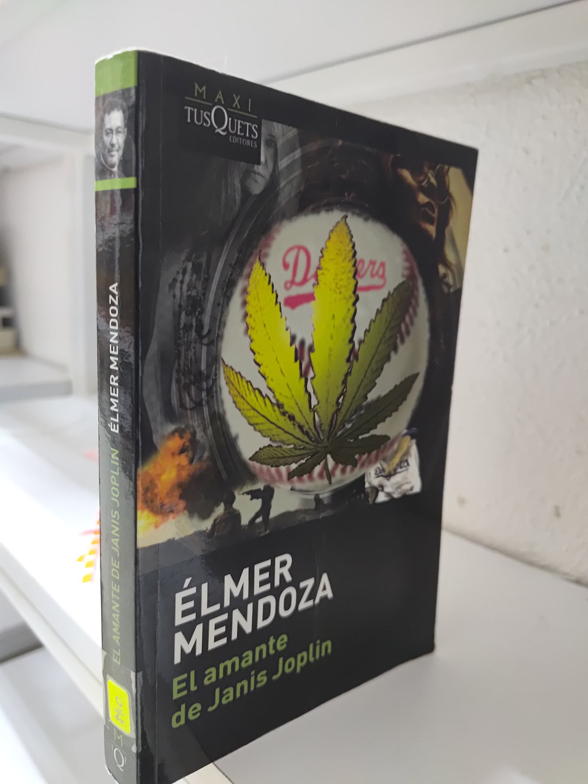 EL AMANTE DE JANIS JOPLIN POR ELMER MENDOZA USADO NOVELAS JUAREZ 515