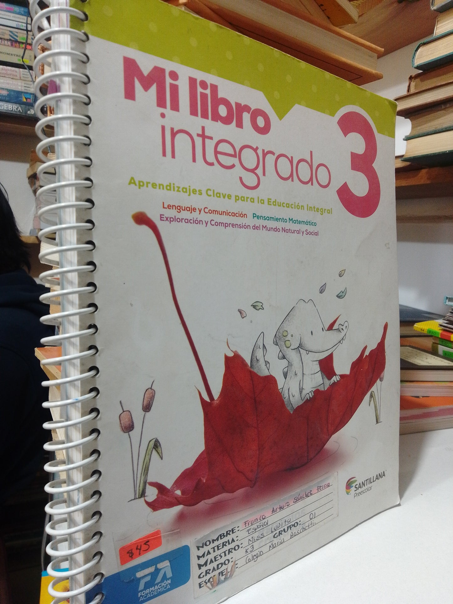 MI LIBRO INTEGRADO 3 USADO EDUCACION JUAREZ