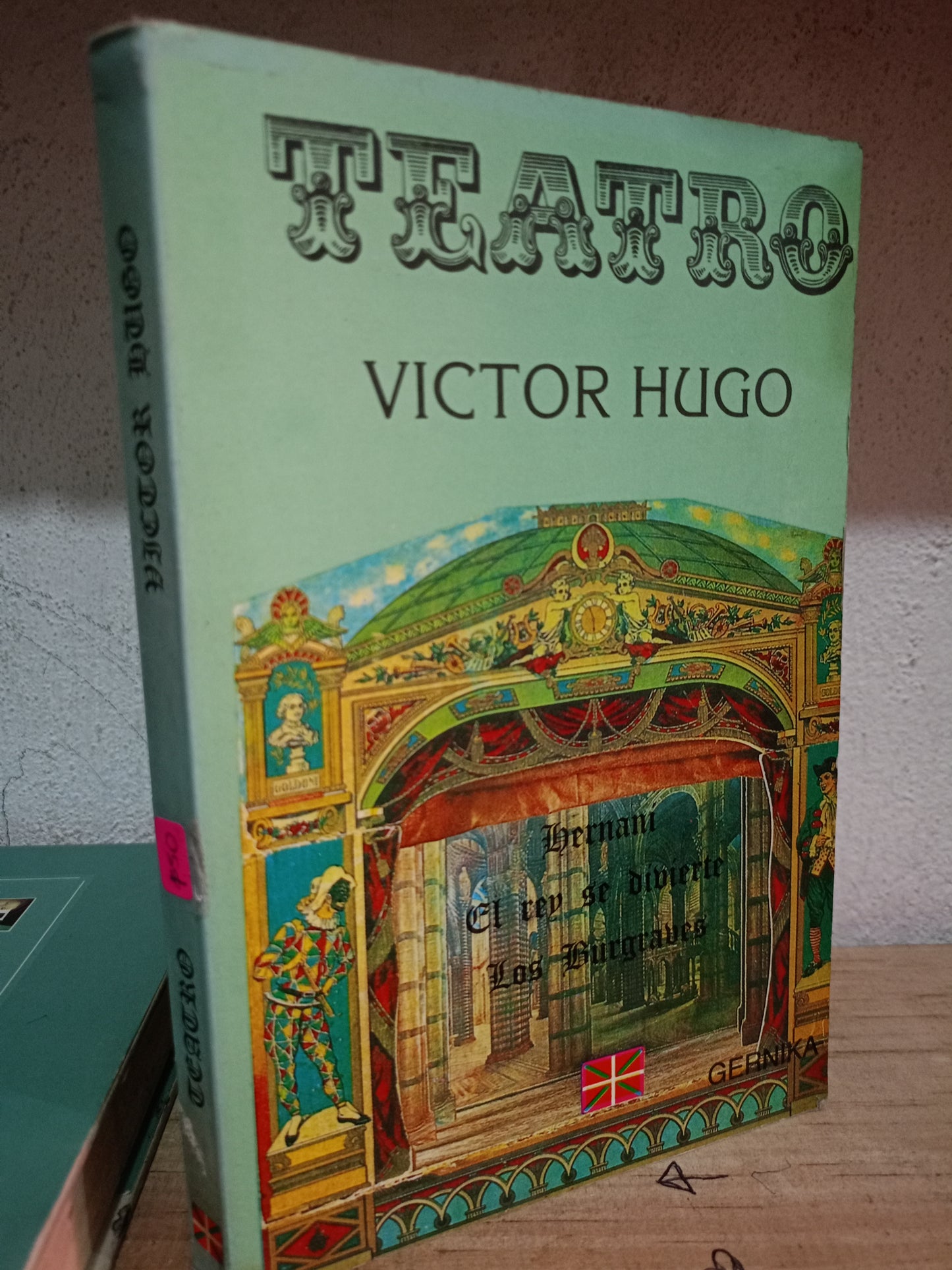 TEATRO POR VICTOR HUGO USADO NOVELA LITERARIO 305