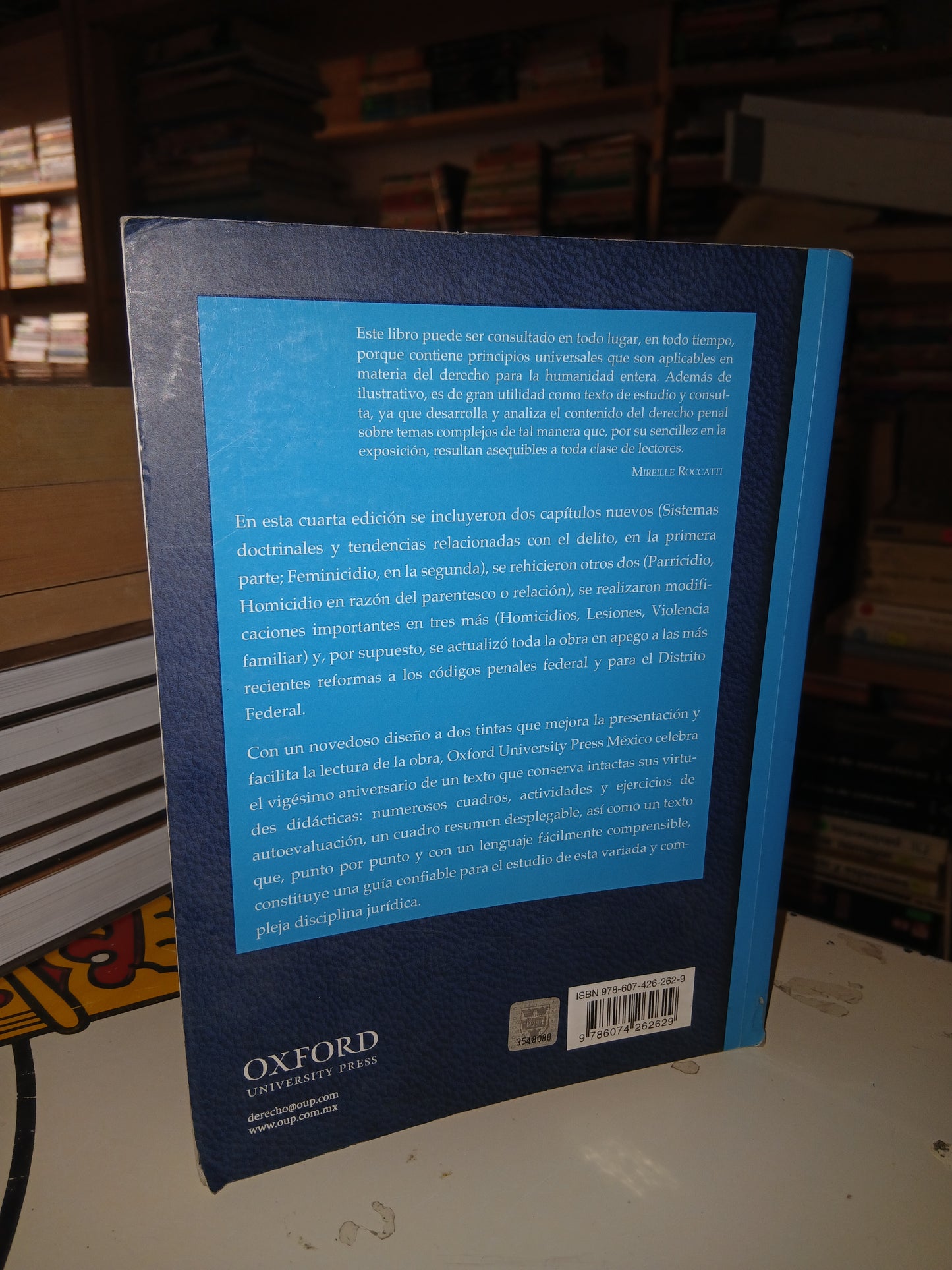 DERECHO PENAL POR I. GRISELDA AMUCHATEGUI REQUENA USADO DERECHO LITERARIO 207