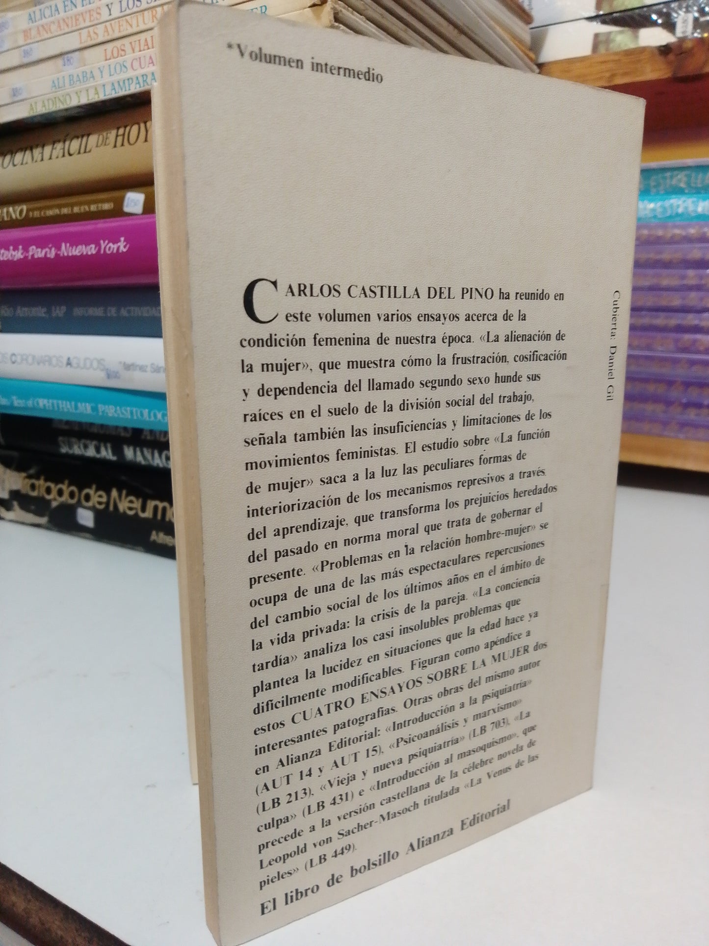 CUATRO ENSAYOS SOBRE LA MUJER POR CARLOS CASTILLA DEL PINO USADO SUP.PERSONAL JUAREZ
