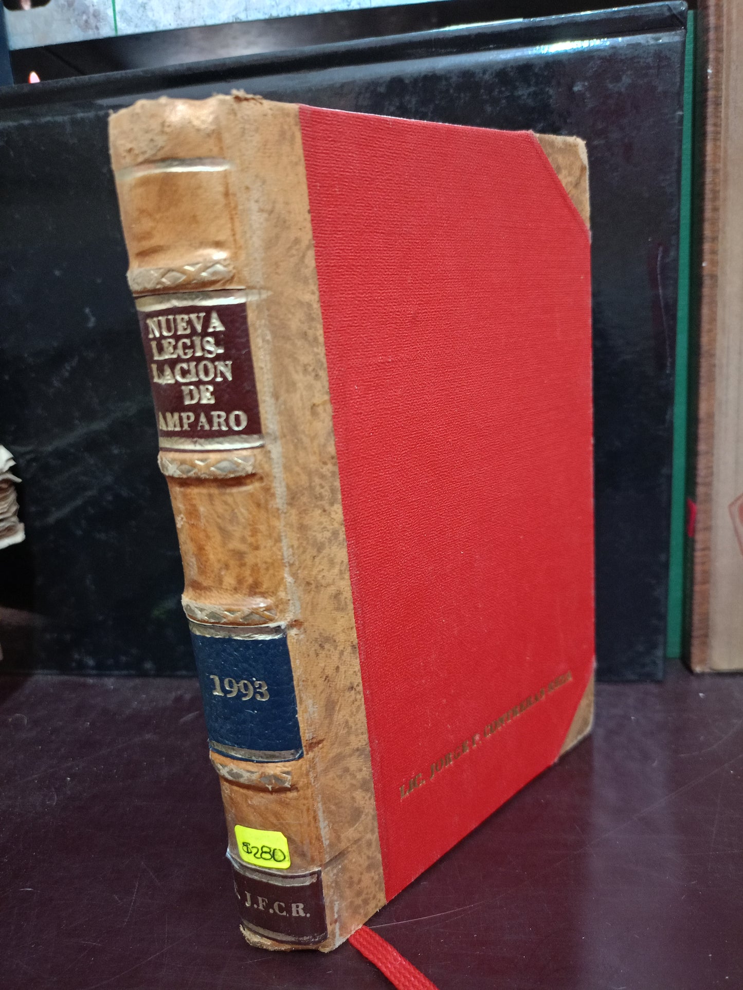 NUEVA LEGISLACIÓN DE AMPARO 1993 POR ALBERTO TRUEBA URBINA JORGE TRUEBA BARRERA USADO DERECHO LITERARIO 305