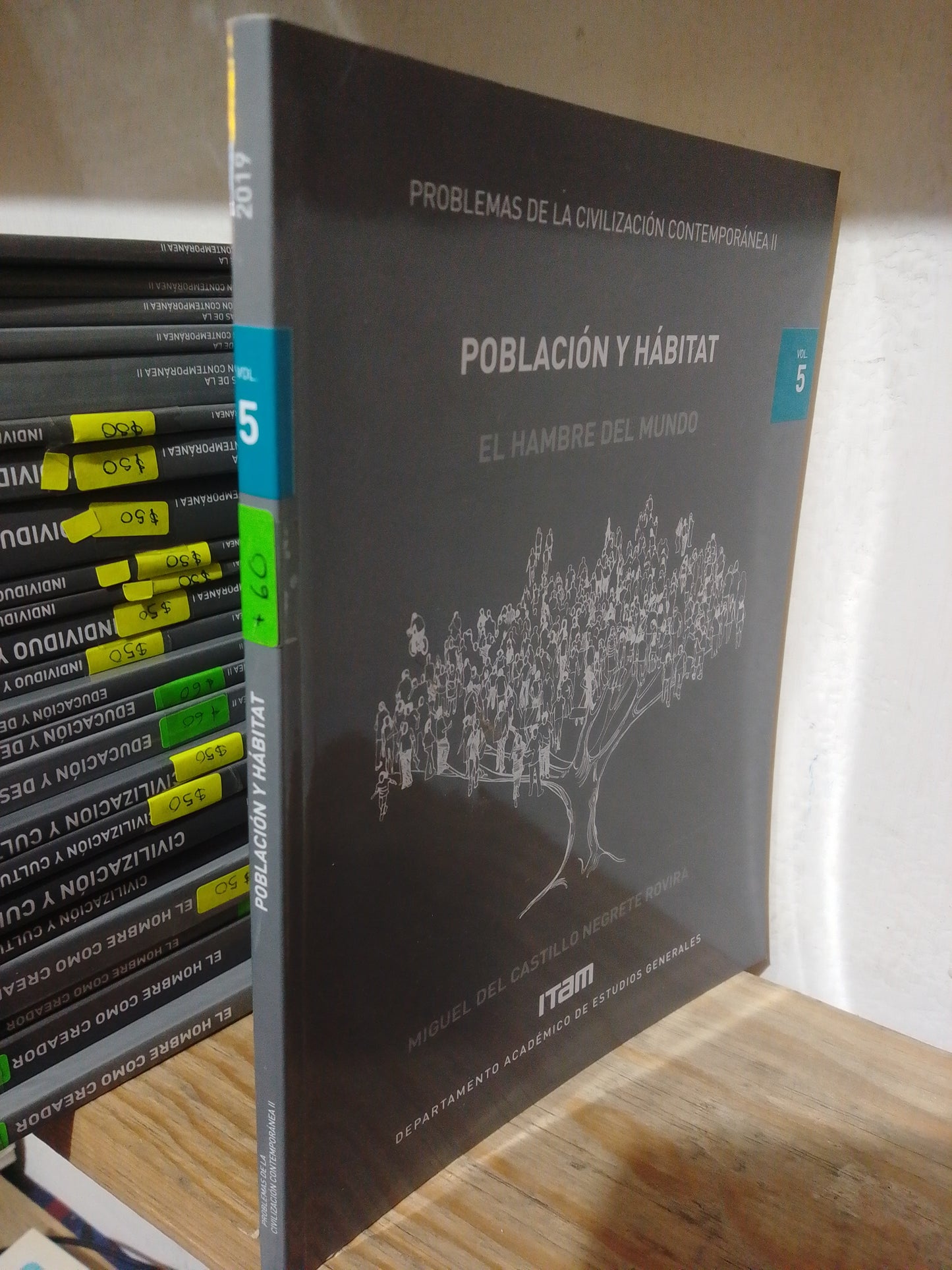 POBLACION Y HABITAT EL HAMBRE DEL MUNDO 5 POR MIGUEL DEL CASTILLO NEGRETE ROVIRA USADO SOCIOLOGÍA JUAREZ