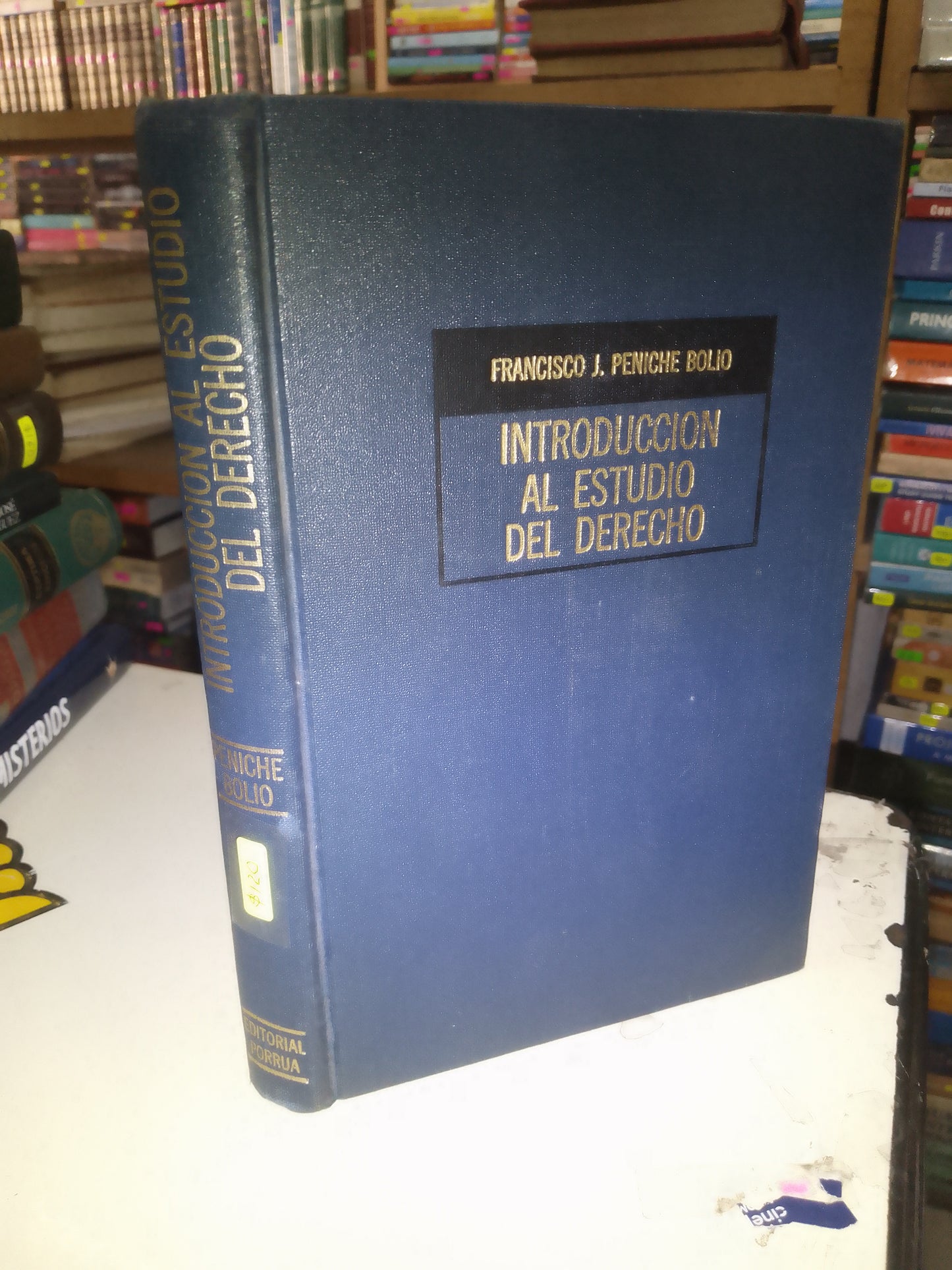 INTRODUCCION AL ESTUDIO DEL DERECHO POR FRANCISCO J. PENICHE BOLIO USADO DERECHO LITERARIO 207