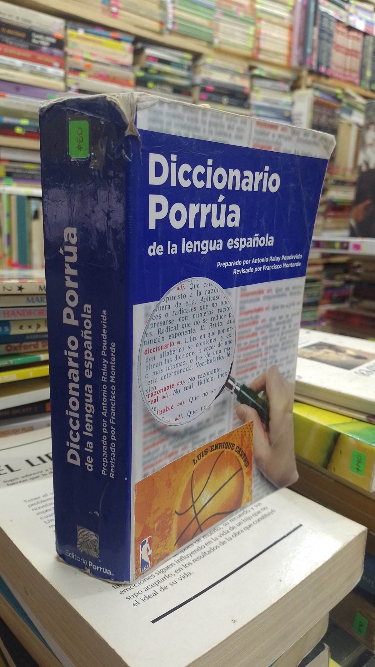 DICCIONARIO PORRUA DE LA LENGUA ESPAÑOLA POR ANTONIO RALUY POUDEVIDA USADO EDUCACION JUAREZ 507