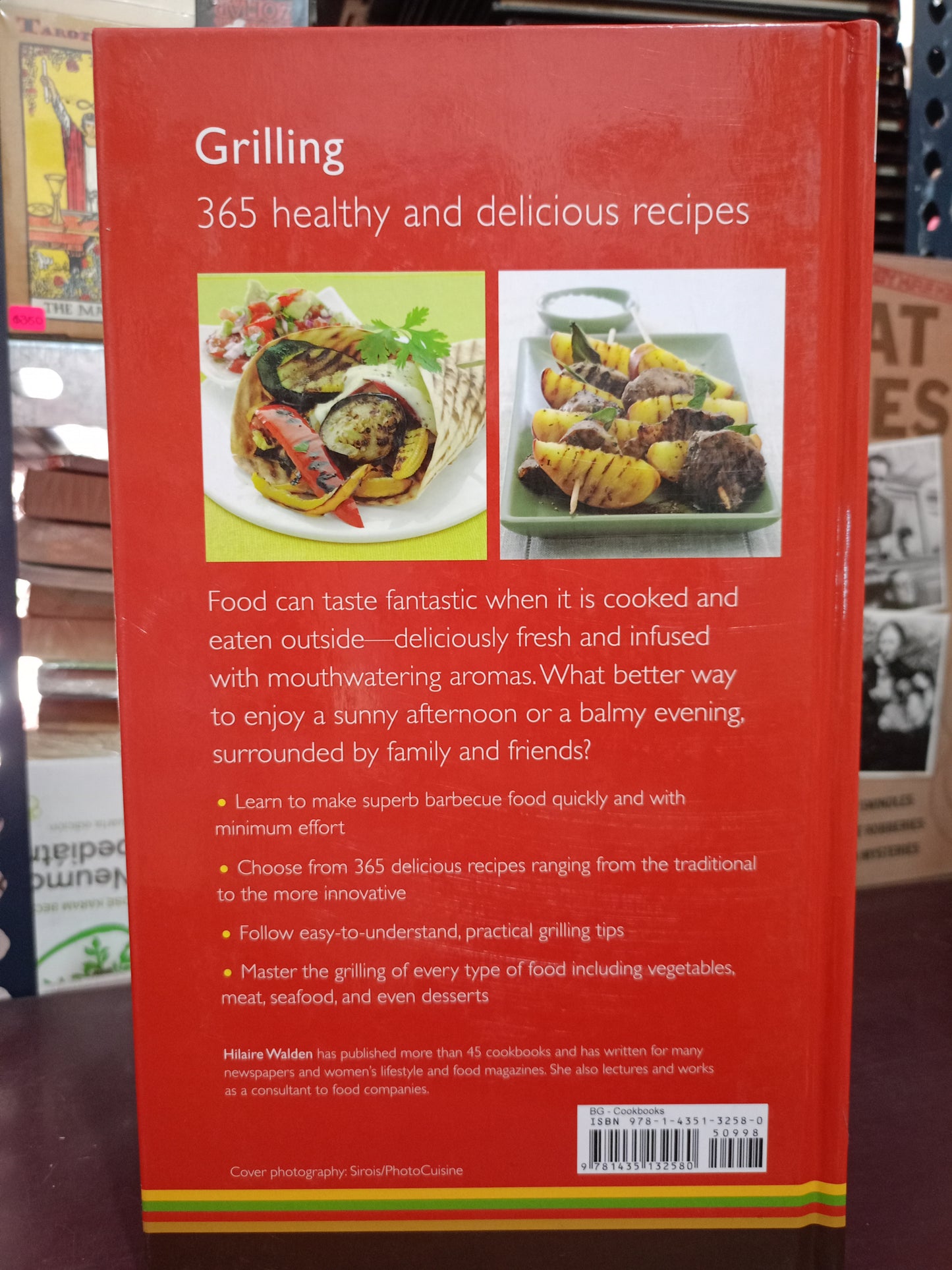 GRILLING 365 HEALTHY AND DELICIOUS RECIPES POR HILAIRE WALDEN USADO COCINA LITERARIO 305