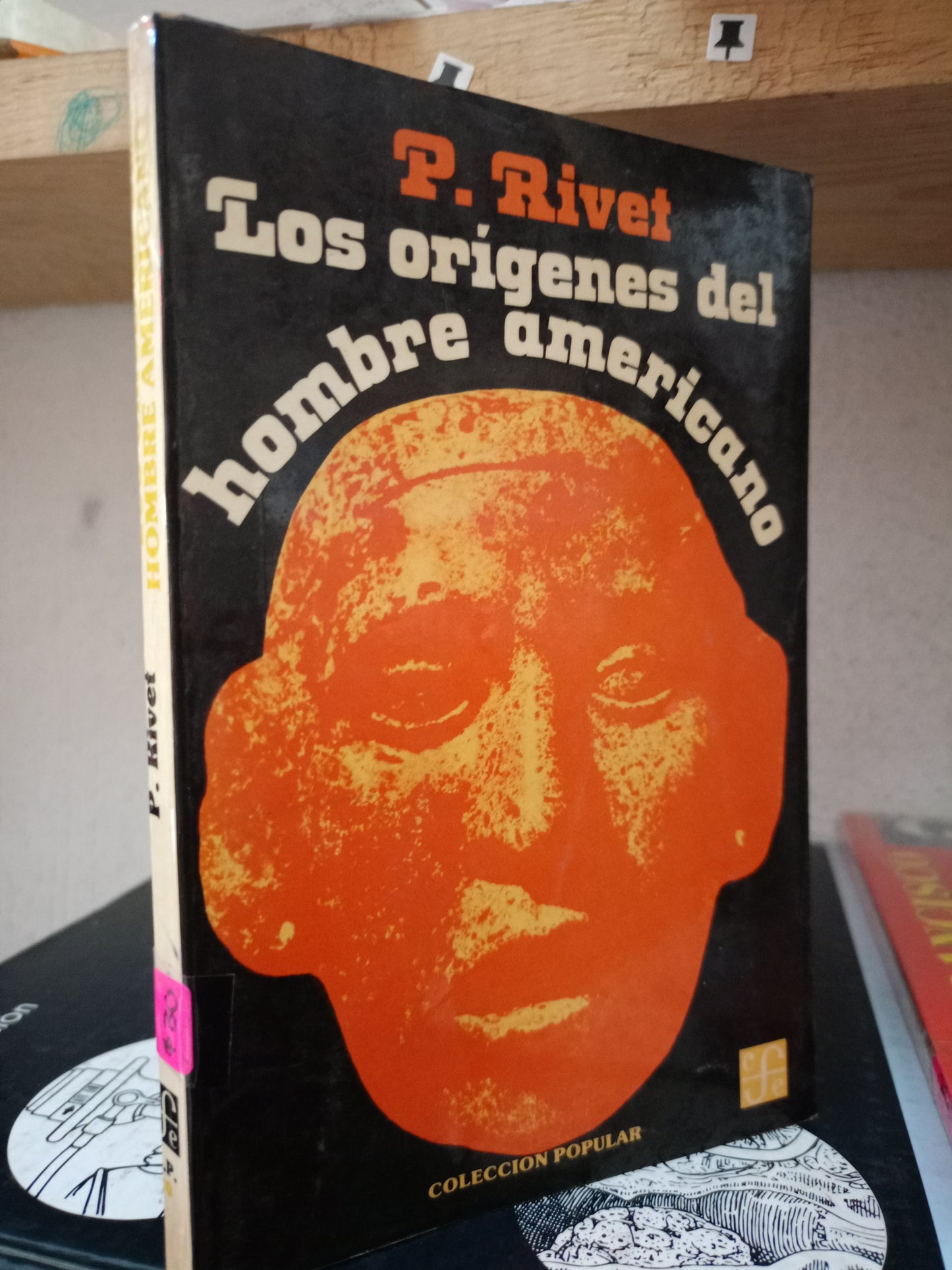 LOS ORIGENES DEL HOMBRE AMERICANO POR P. RIVET USADO HISTORIA LITERARIO 305