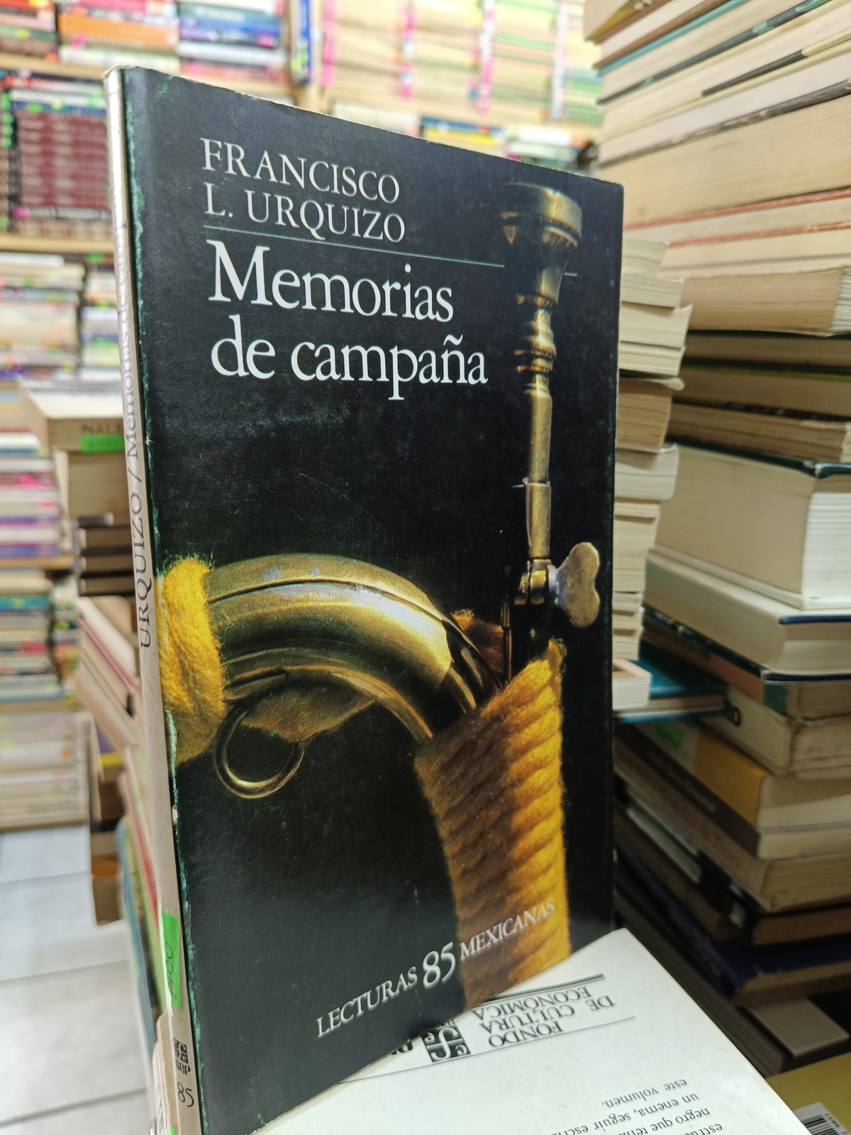 MEMORIAS DE CAMPAÑA POR FRANCISCO L. URQUIZO USADO NOVELA JUAREZ 515