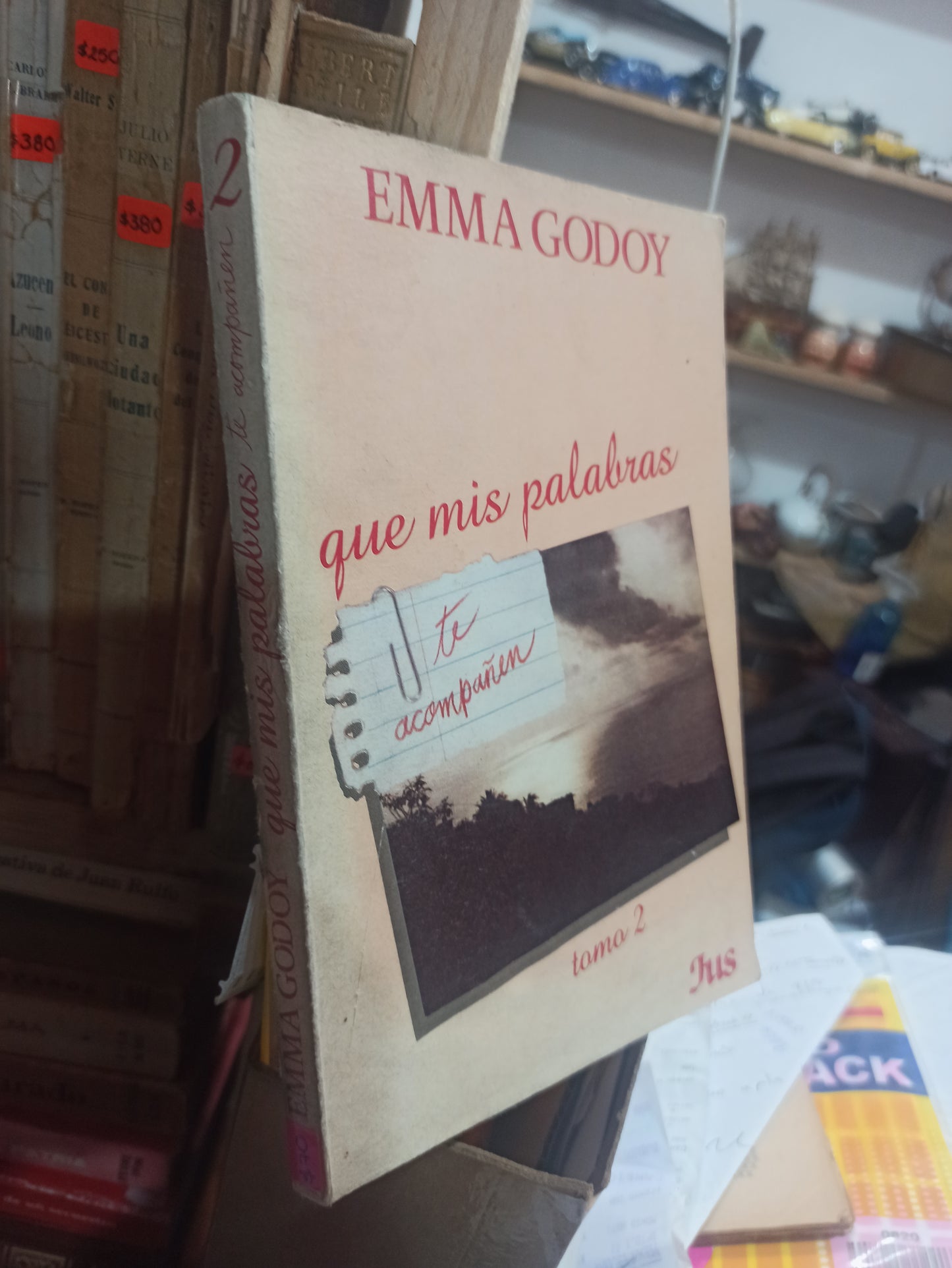 QUE MIS PALABRAS TE ACOMPAÑEN POR EMMA GODOY USADO SUPERACIÓN PERSONAL ALDAMA