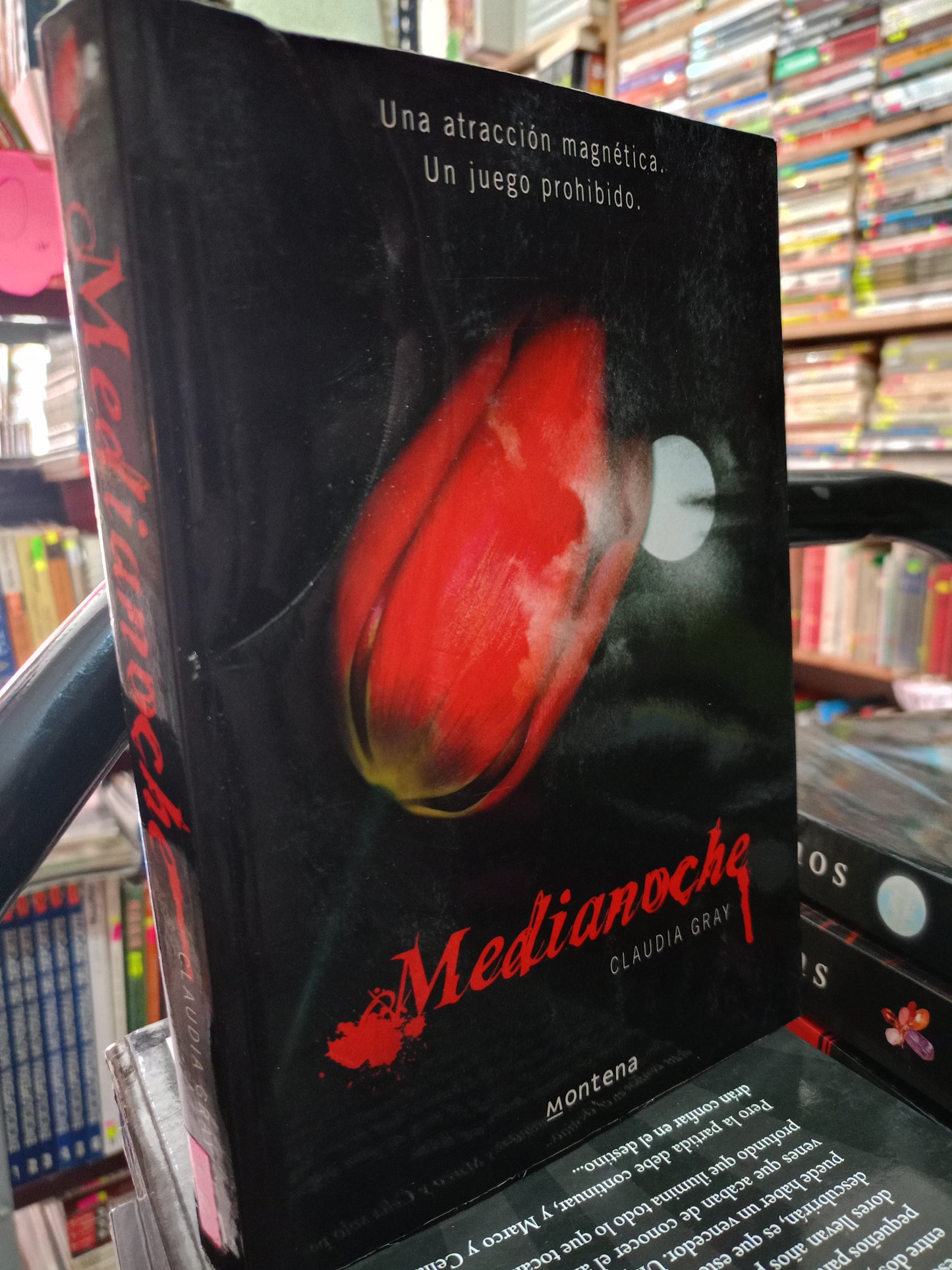 MEDIANOCHE POR CLAUDIA GRAY USADO NOVELA LITERARIO 305