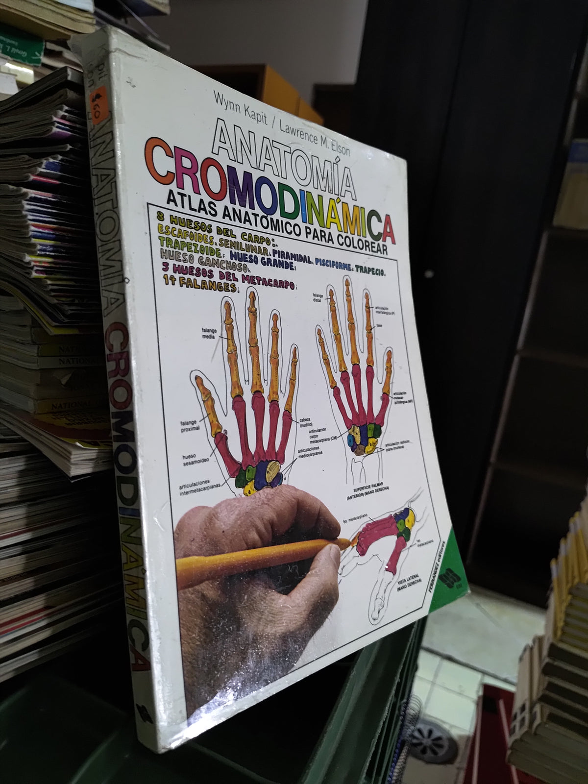 ANATOMIA CRONODINAMICA POR WYNN KAPIT USADO SALUD JUAREZ 515