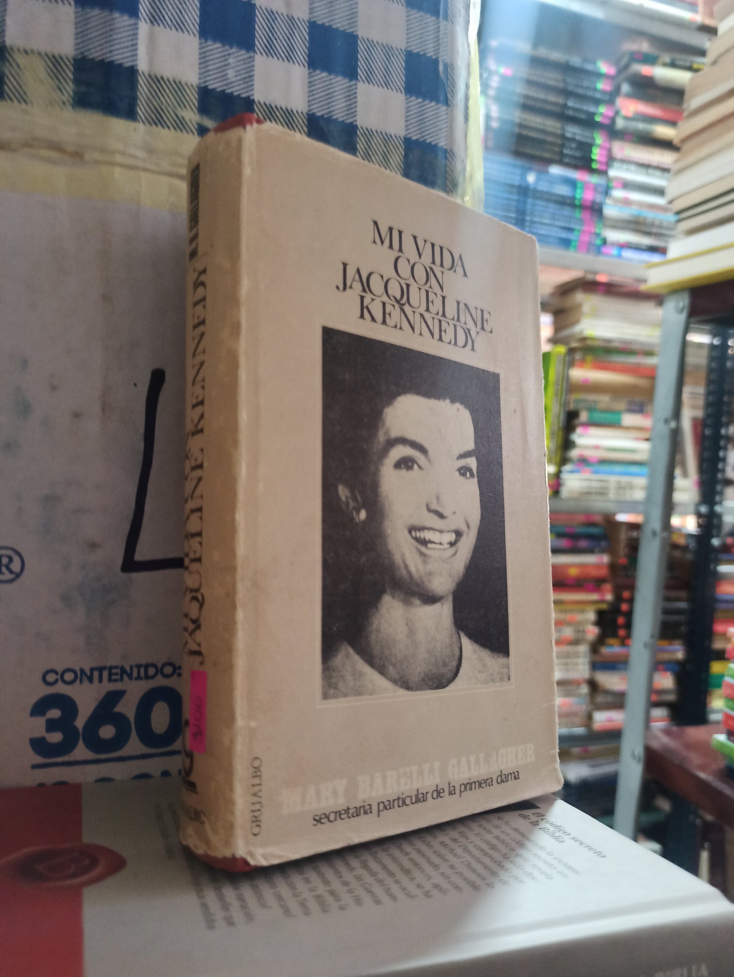 MI VIDA CON JAQUELINE KENNEDY POR MARY BARELLI USADO NOVELAS ALDAMA