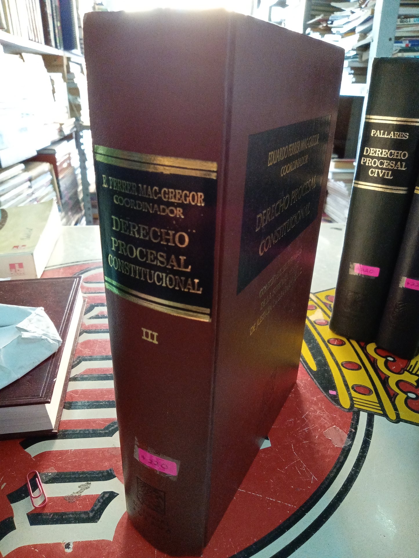 DERECHO PROCESAL CONSTITUCIONAL POR EDUARDO FERRER MACGREGOR COORDINADOR USADO DERECHO LITERARIO 207