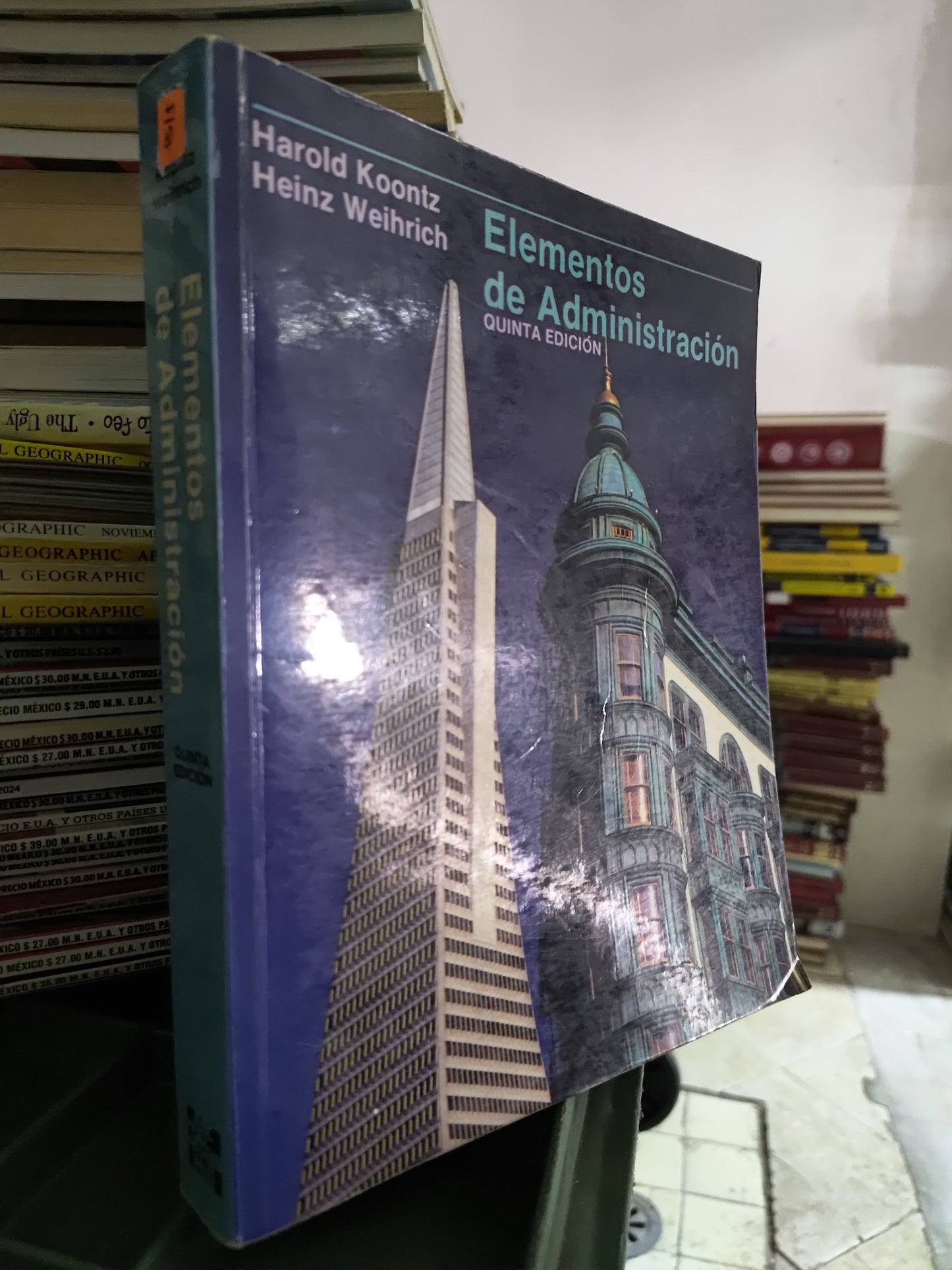 ELEMENTOS DE ADMINISTRACION POR HAROLD KOONTZ USADO ADMINISTRACION JUAREZ 515
