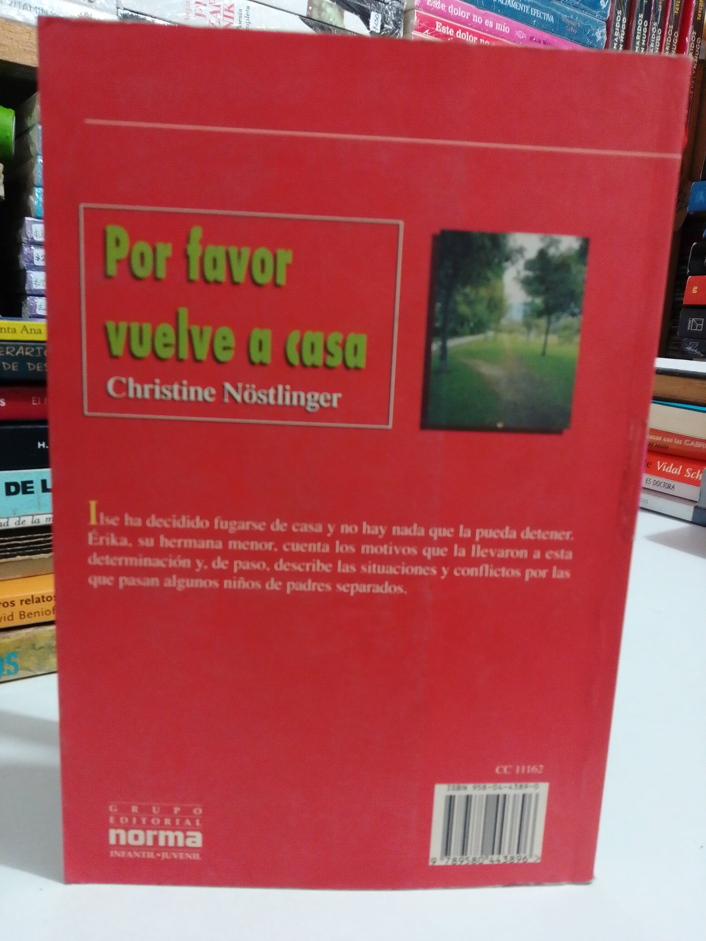 POR FAVOR VUELVE A CASA POR CHRISTINE NOSTLINGER USADO NOVELAS JUAREZ