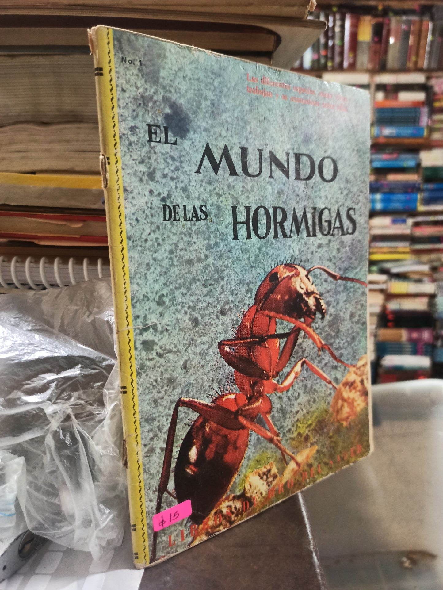 EL MUNDO DE LAS HORMIGAS POR G. COLLINS WHEAT USADO BIOLOGIA ALDAMA