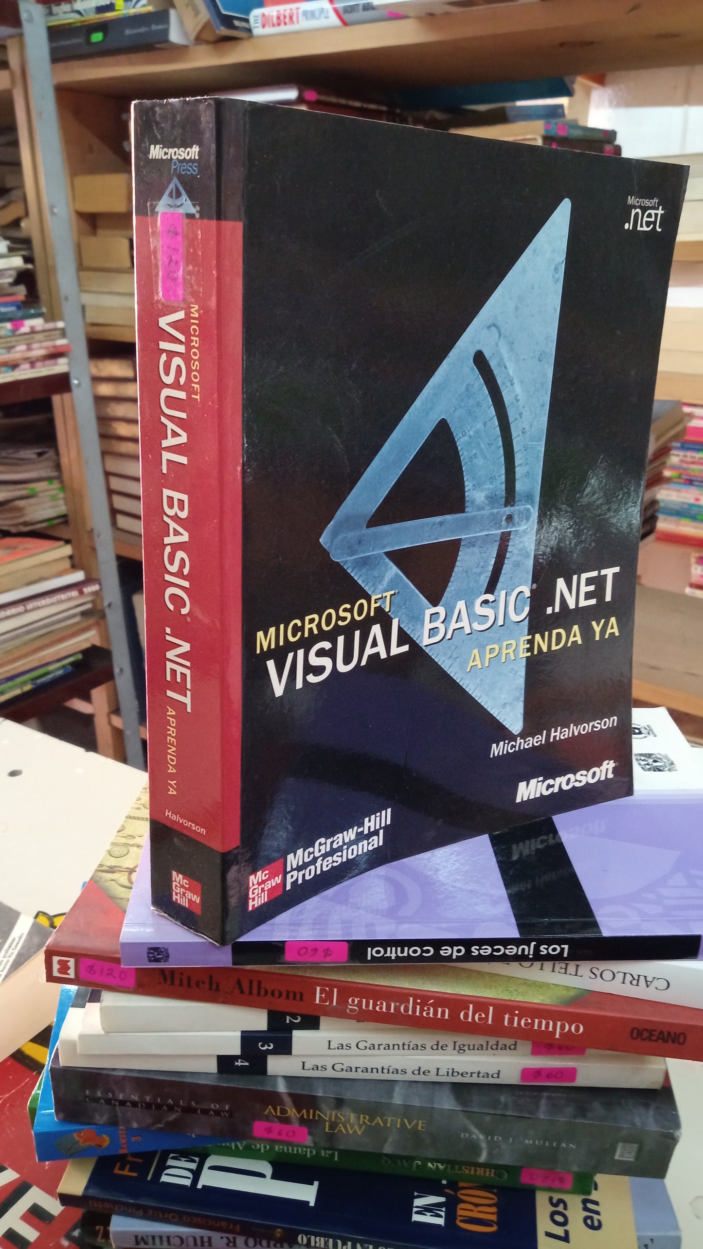 MICROSOFT VISUAL BASIC .NET APRENDA YA POR MICHAEL HALVORSON USADO COMPUTACIÓN LITERARIO 207