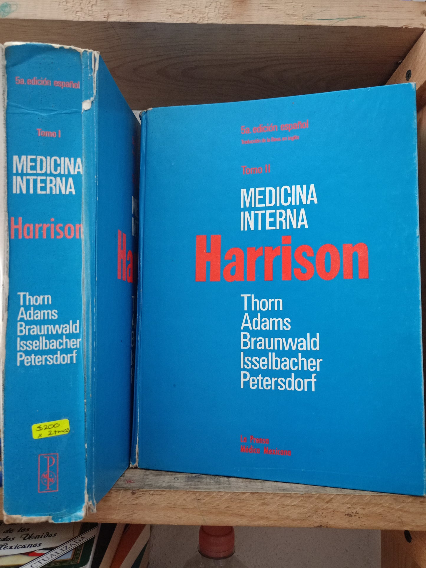 MEDICINA INTERNA HARRISON I Y II USADO SALUD LITERARIO 305