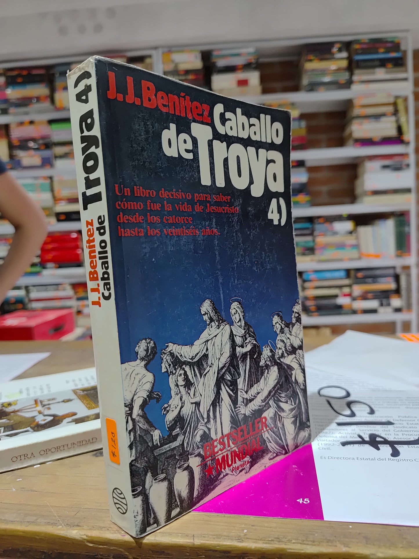 CABALLO DE TROYA 4 POR J. J. BENITEZ USADO NOVELAS JUAREZ 515