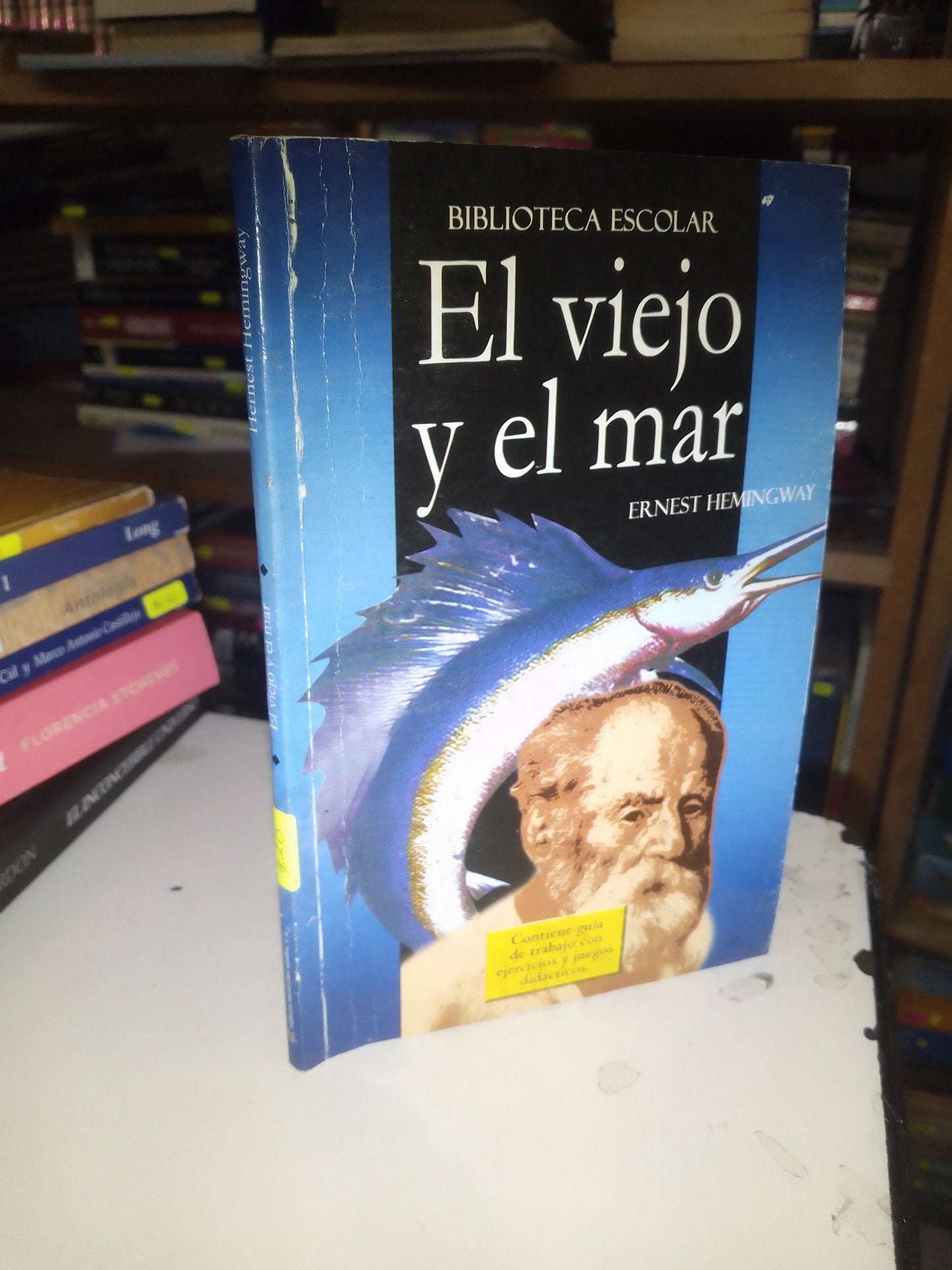EL VIEJO Y EL MAR POR ERNEST HEMINGWAY USADO NOVELA LITERARIO 207