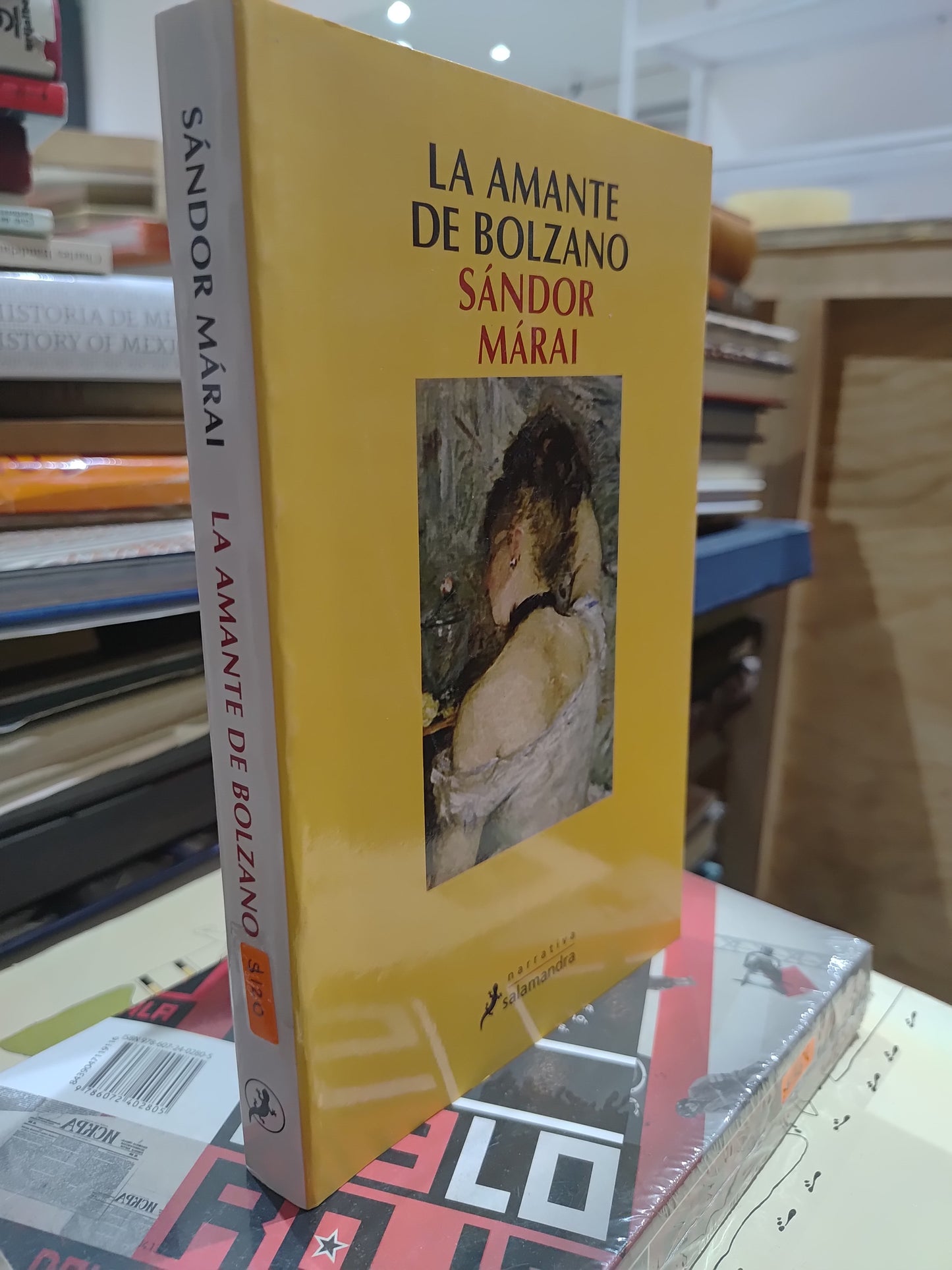 LA AMANTE DE BOLZANO POR SANDOR MARAI USADO NOVELAS JUAREZ 515
