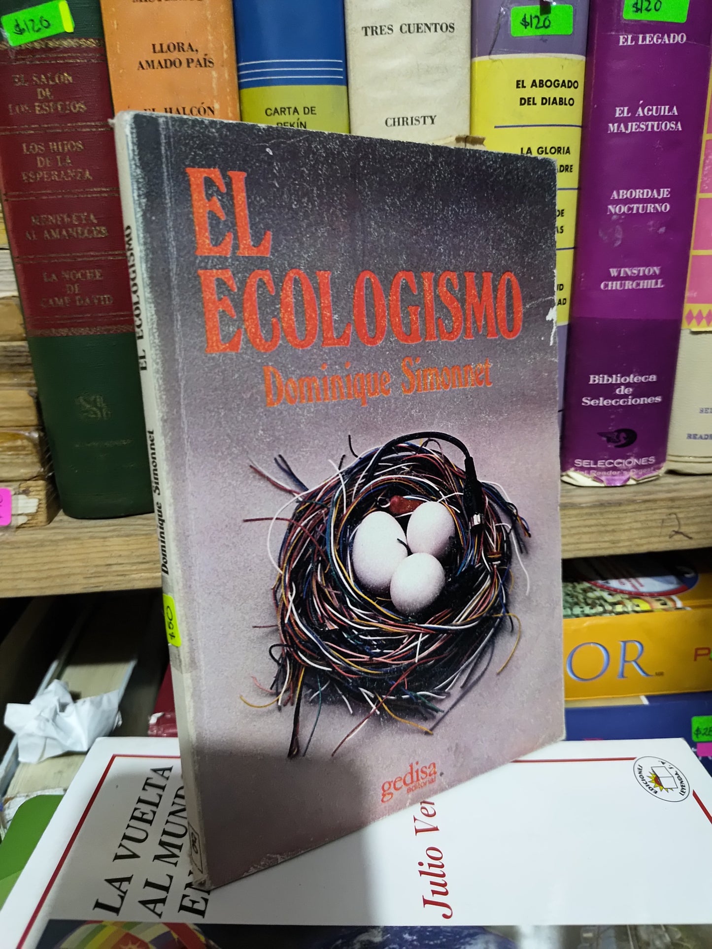 EL ECOLOGISMO POR DOMINIQUE SIMONNET USADO SOCIOLOGIA JUAREZ 507
