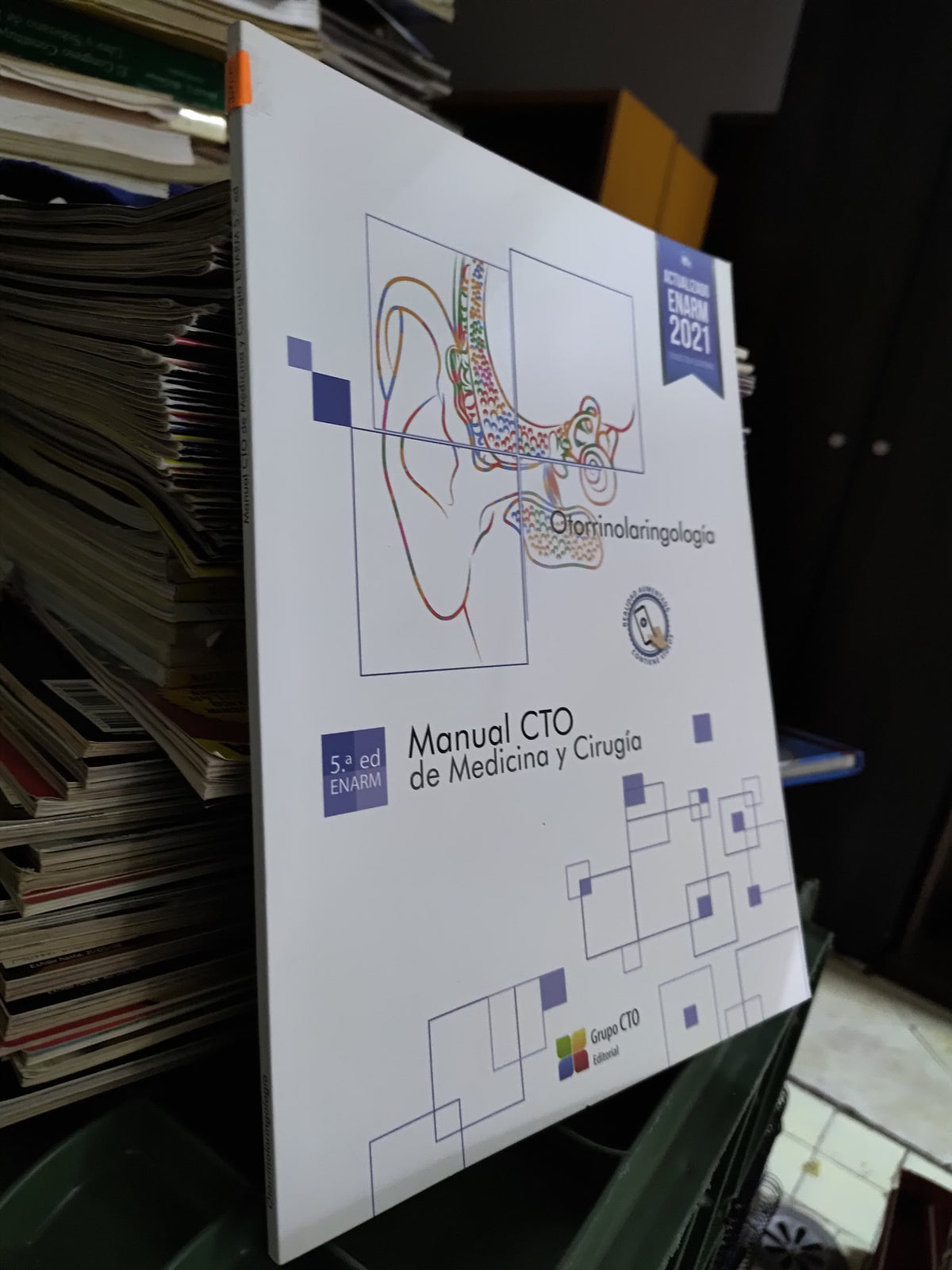 MANUAL CTO DE MEDICINA Y CIRUGIA OTORRINOLARINGOLOGIA POR EDICION CTO USADO SALUD JUAREZ 515