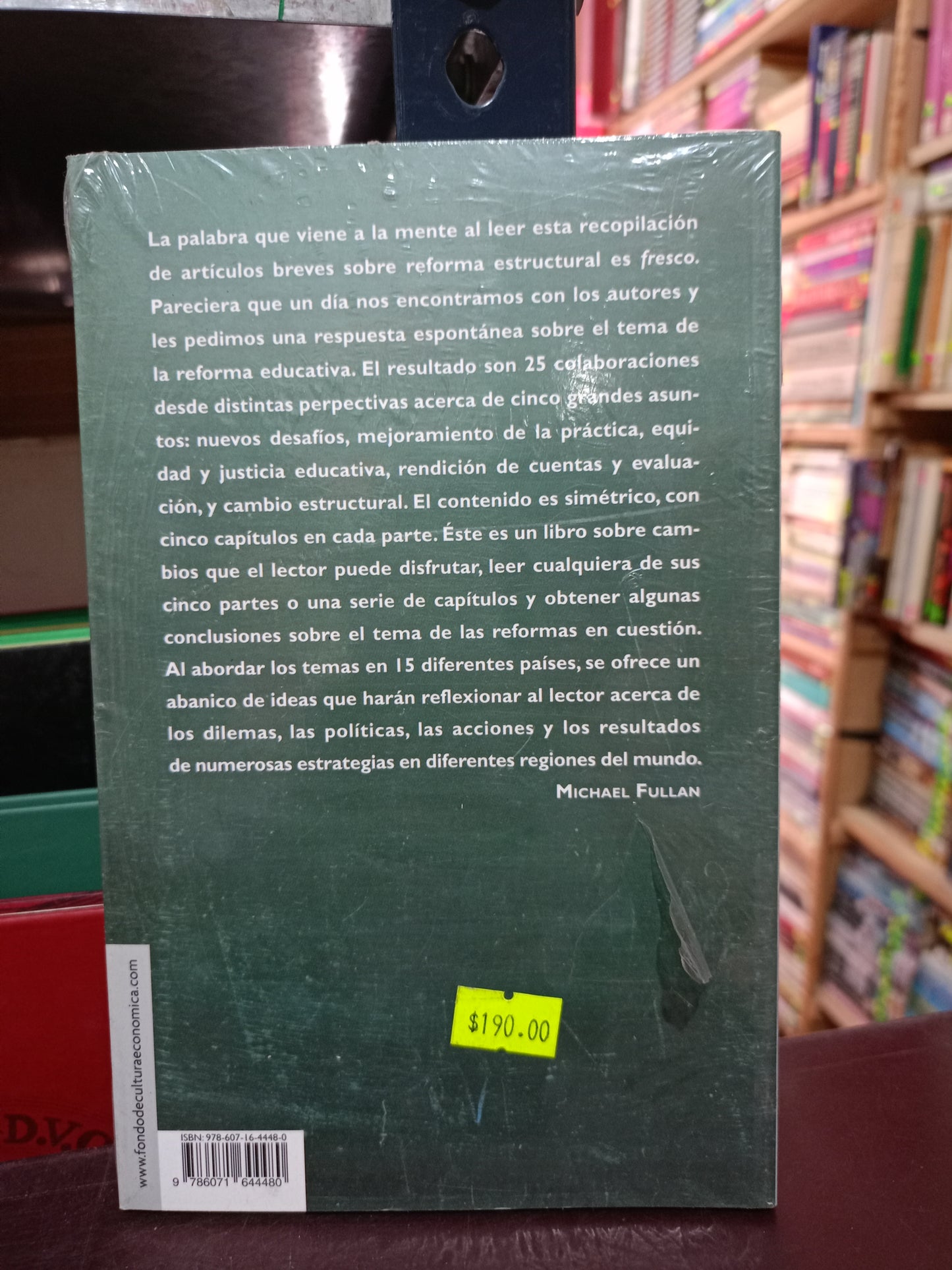 EL RUMBO DE LA TRANSFORMACIÓN EDUCATIVA POR HELEN JANC MALONE NUEVO LIBROS NUEVOS LITERARIO 305