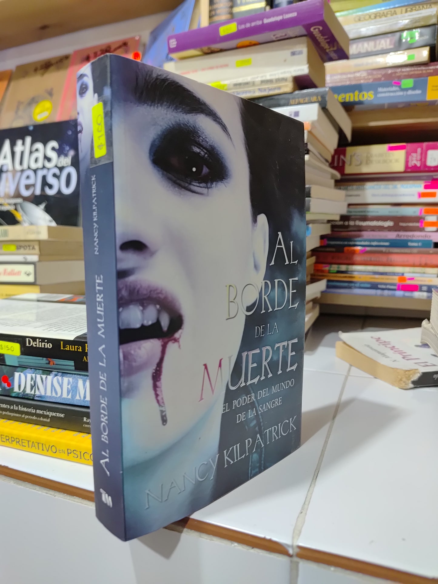 AL BORDE DE LA MUERTE POR NANCY KILPATRICK USADO NOVELAS JUAREZ