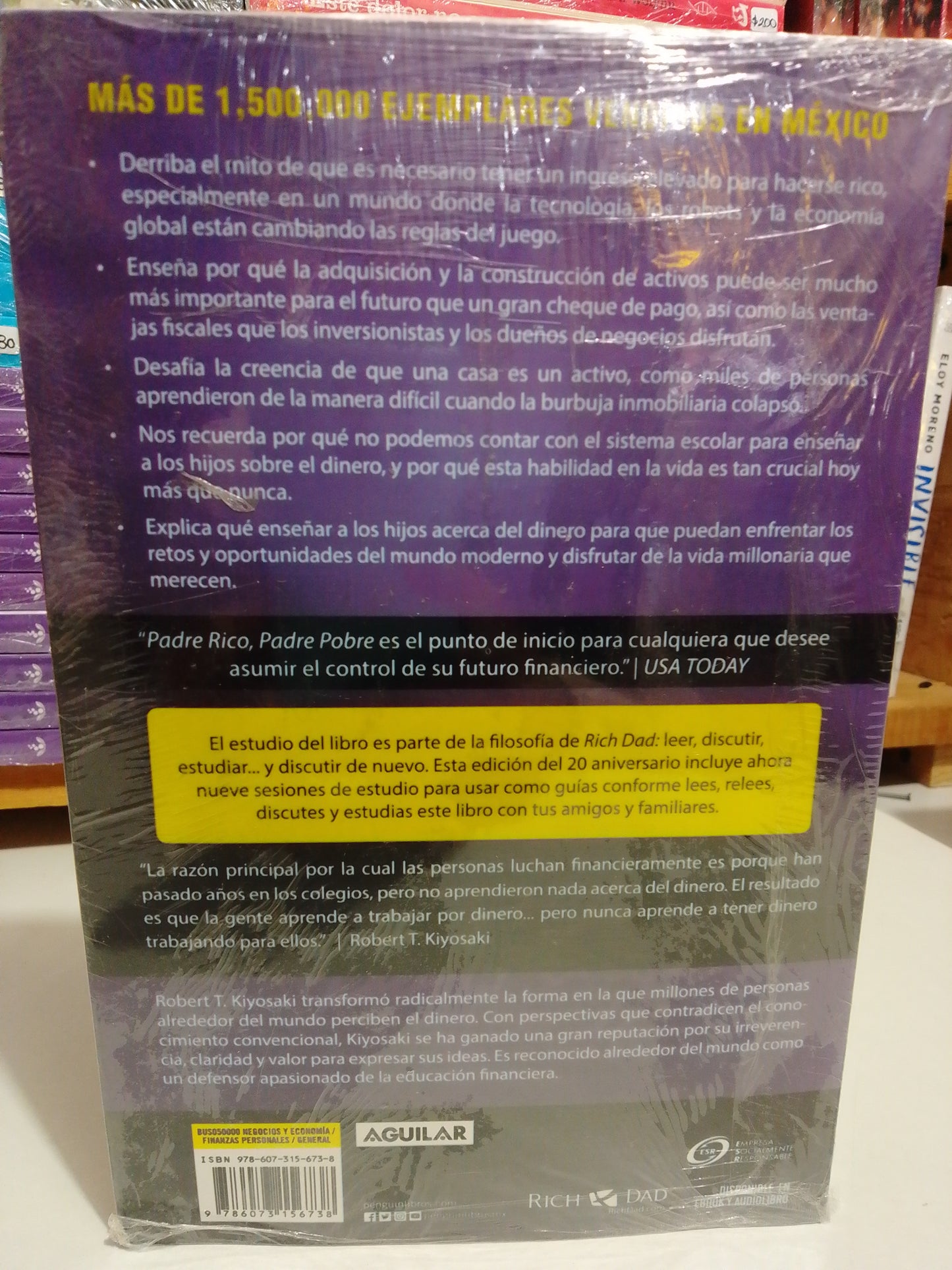 PADRE RICO PADRE POBRE POR ROBERT T. KIYOSAKI NUEVO JUAREZ