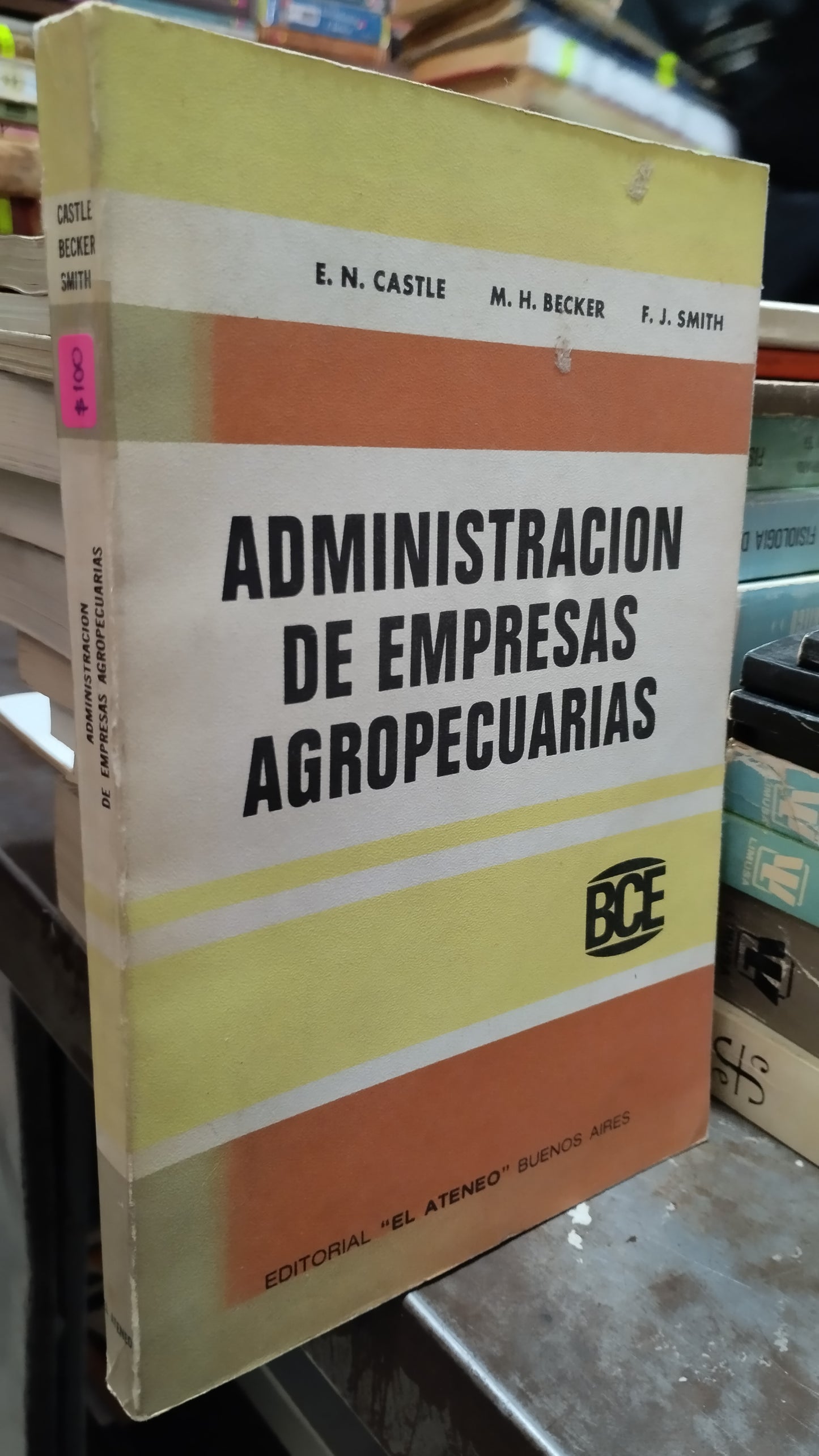 ADMINISTRACION DE EMPRESAS AGROPECUARIAS POR E N CASTLE LIBRO USADO AGRICULTURA ALDAMA
