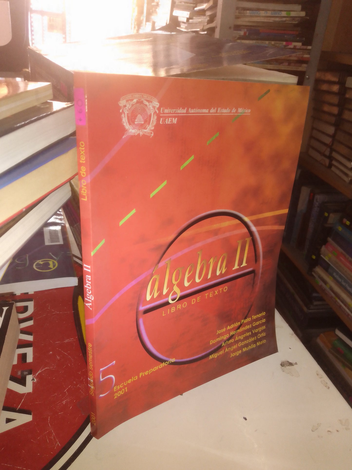 ÁLGEBRA II LIBRO DE TEXTO (VARIOS AUTORES) USADO ÁLGEBRA LITERARIO 207
