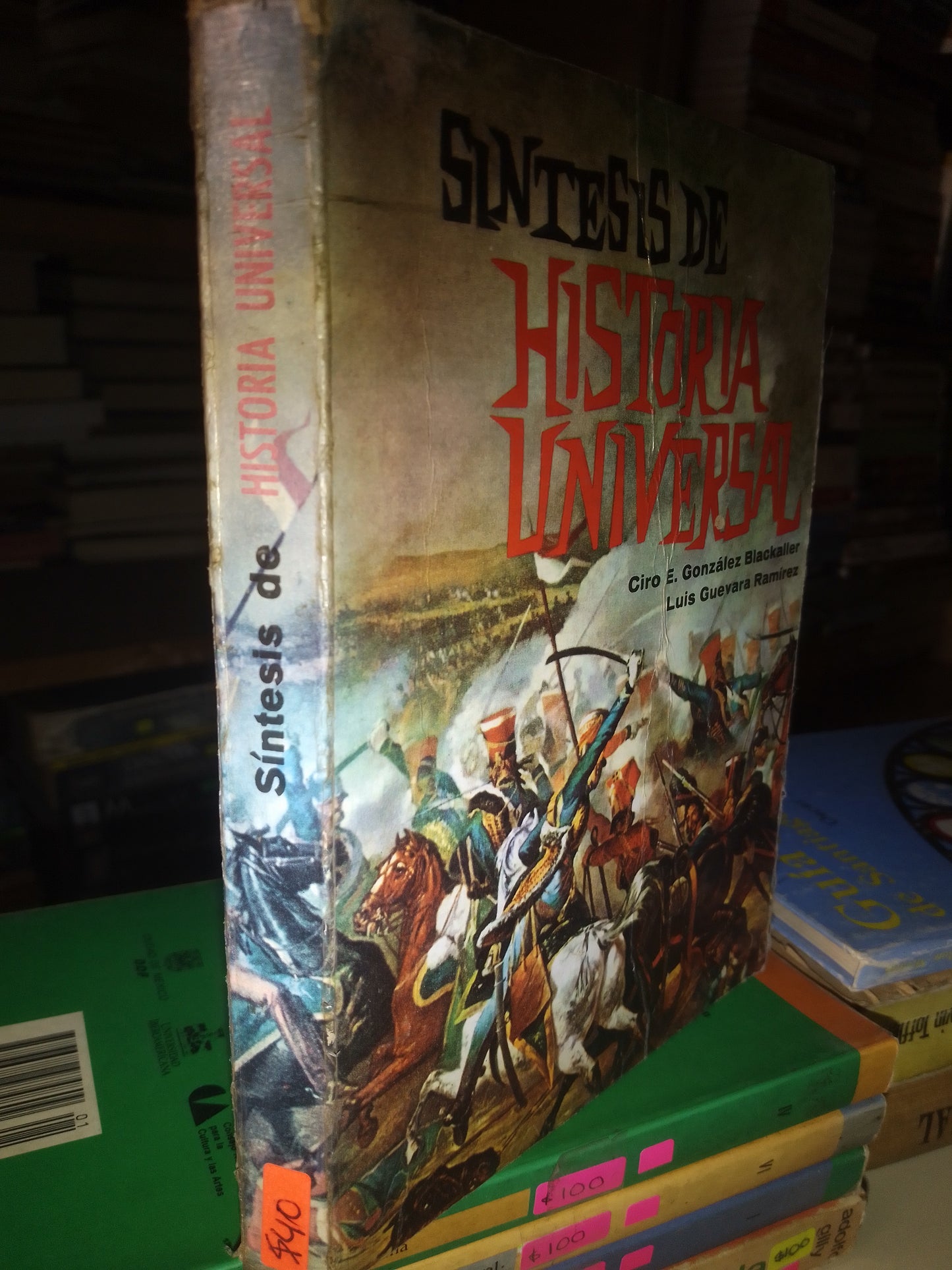 SINTESIS DE HISTORIA UNIVERSAL POR AUTORES VARIOS USADO HISTORIA LITERARIO 207