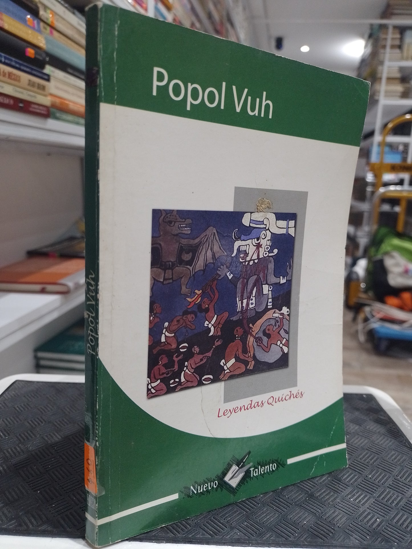 POPOL VUH LEYENDAS QUICHES POR DESCONOCIDO USADO HISTORIA JUAREZ 515