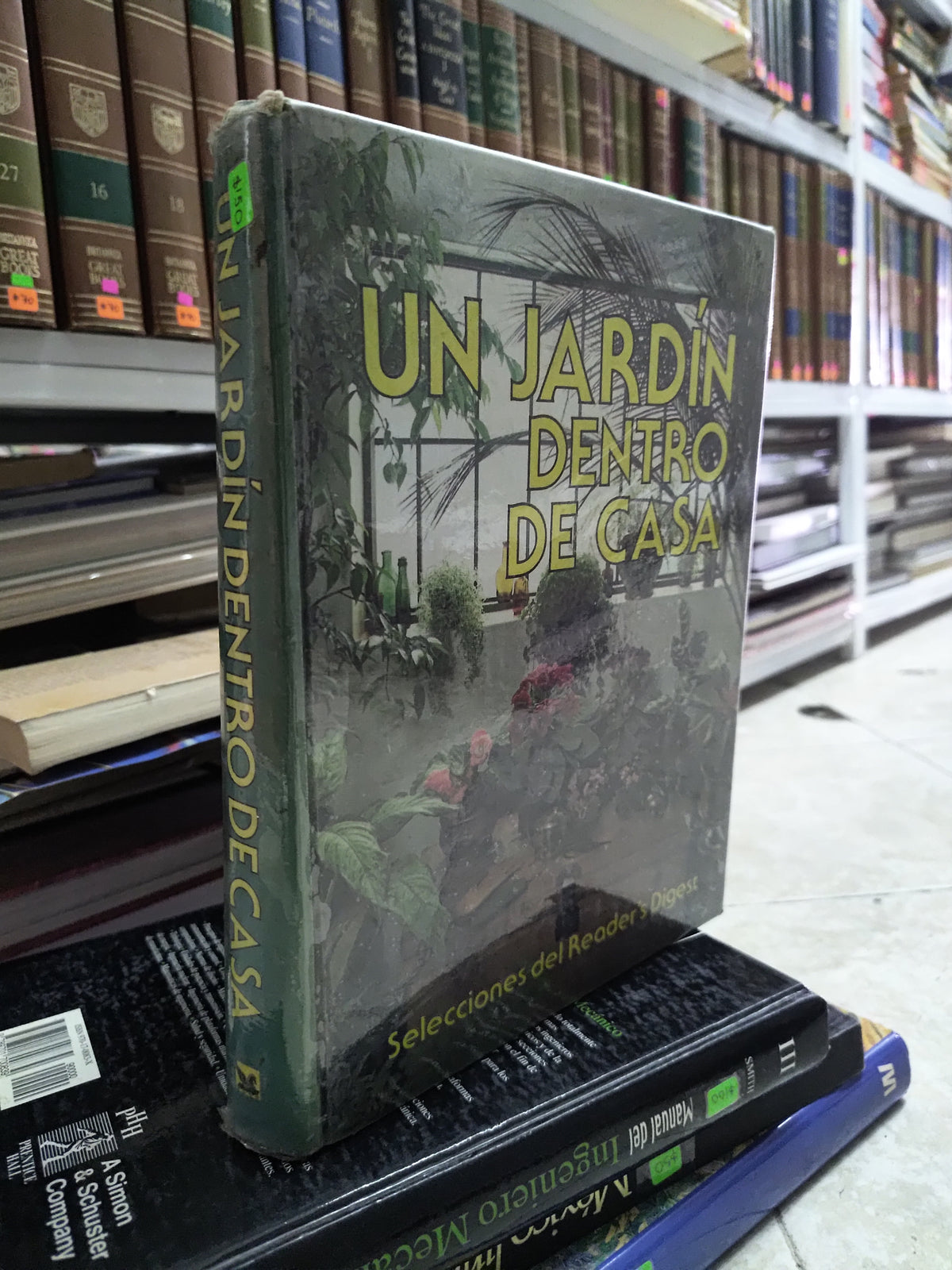 UN JARDIN DENTRO DE CASA POR EDITORIAL READER'S DIGEST USADO BIOLOGIA JUAREZ 515