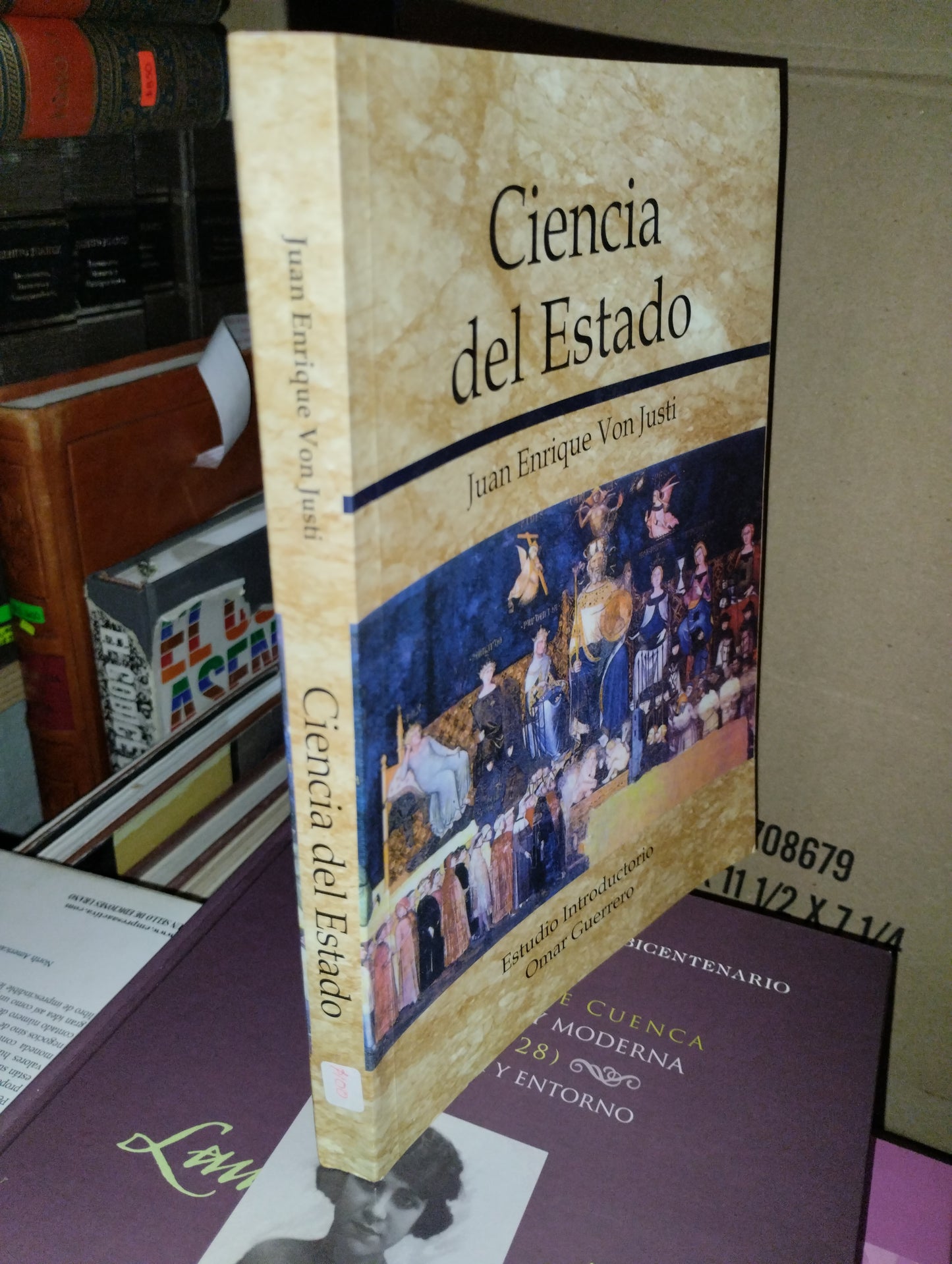 CIENCIA DEL ESTADO POR JUAN ENRIQUE VON JUSTI USADO HISTORIA ALDAMA