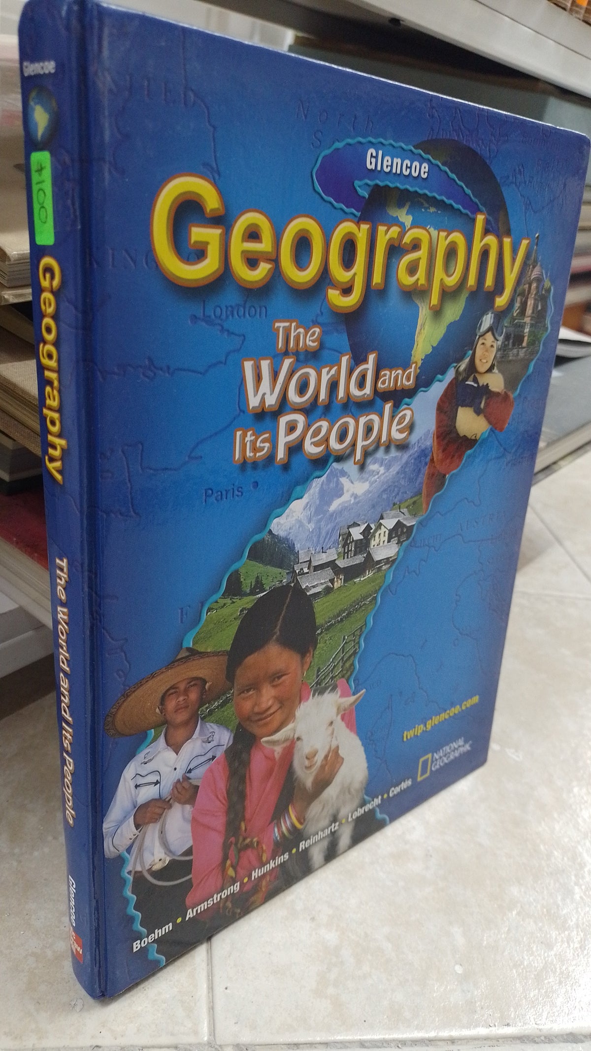 GEOGRAPHY THE WORLD AND ITS PEOPLE POR VARIOS AUTORES USADO CIENCIA JUAREZ 515