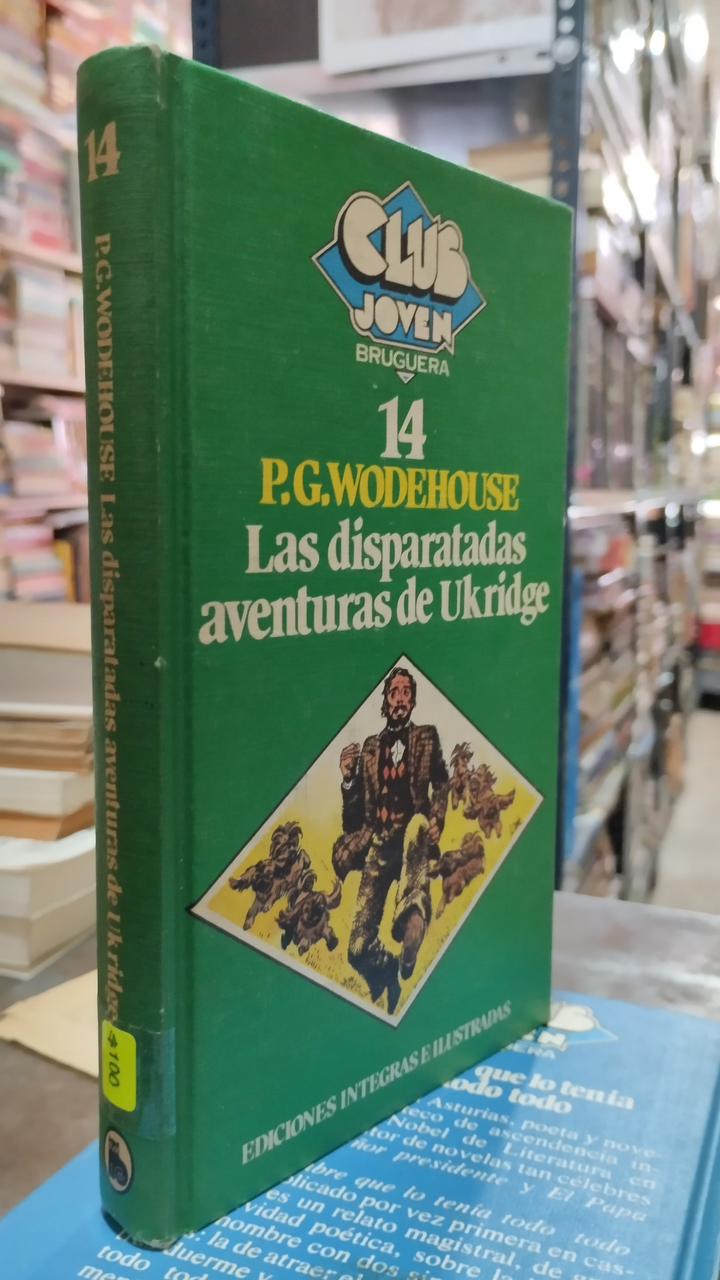 LAS DISPARATADAS AVENTURAS DE UKRIDGE LIBRO USADO ANTIGUO ALDAMA