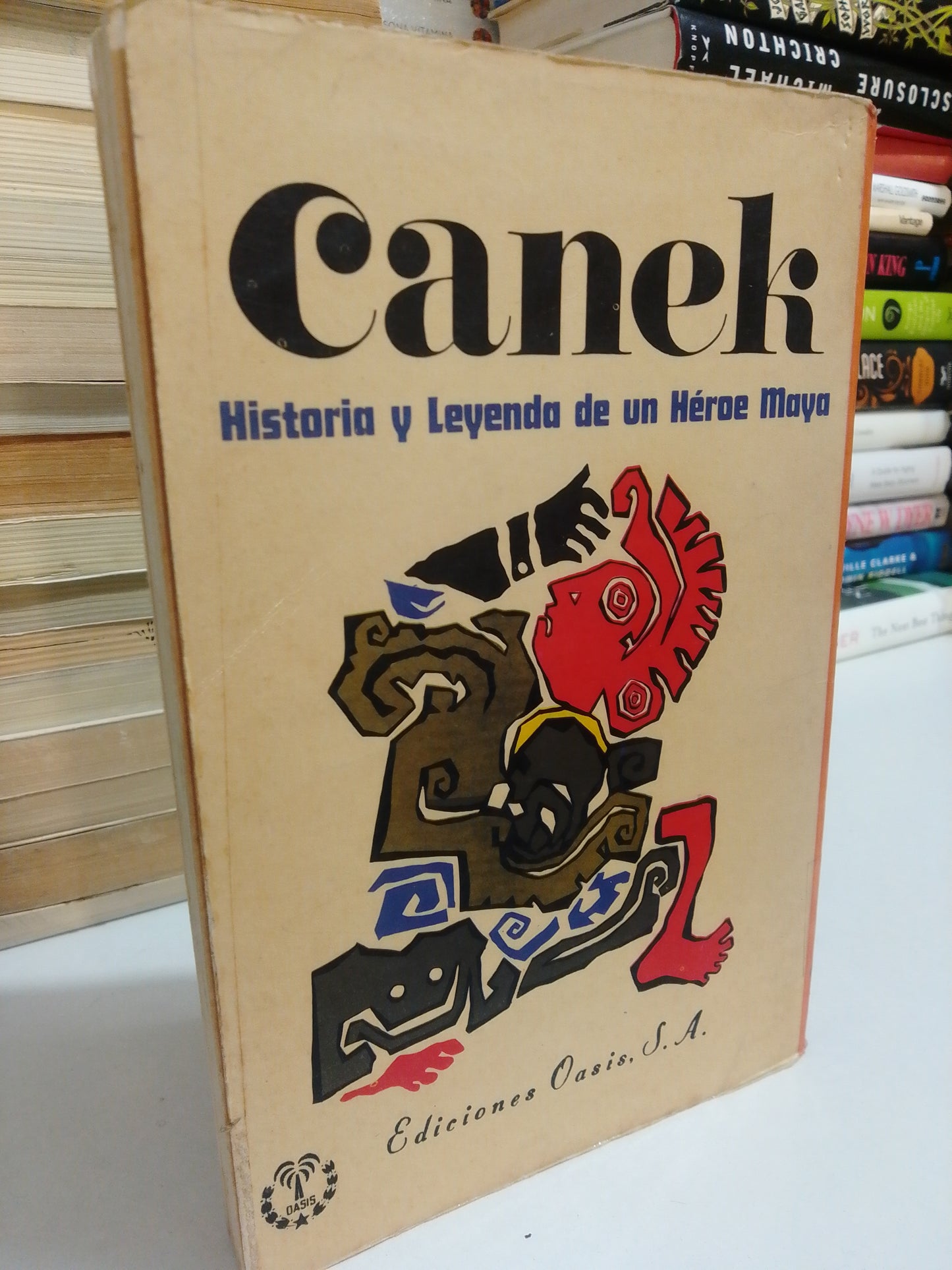 CANEK HISTORIA Y LEYENDA DE UN HÉROE MAYA POR HERMILO ABREU GÓMEZ USADO NOVELA JUÁREZ