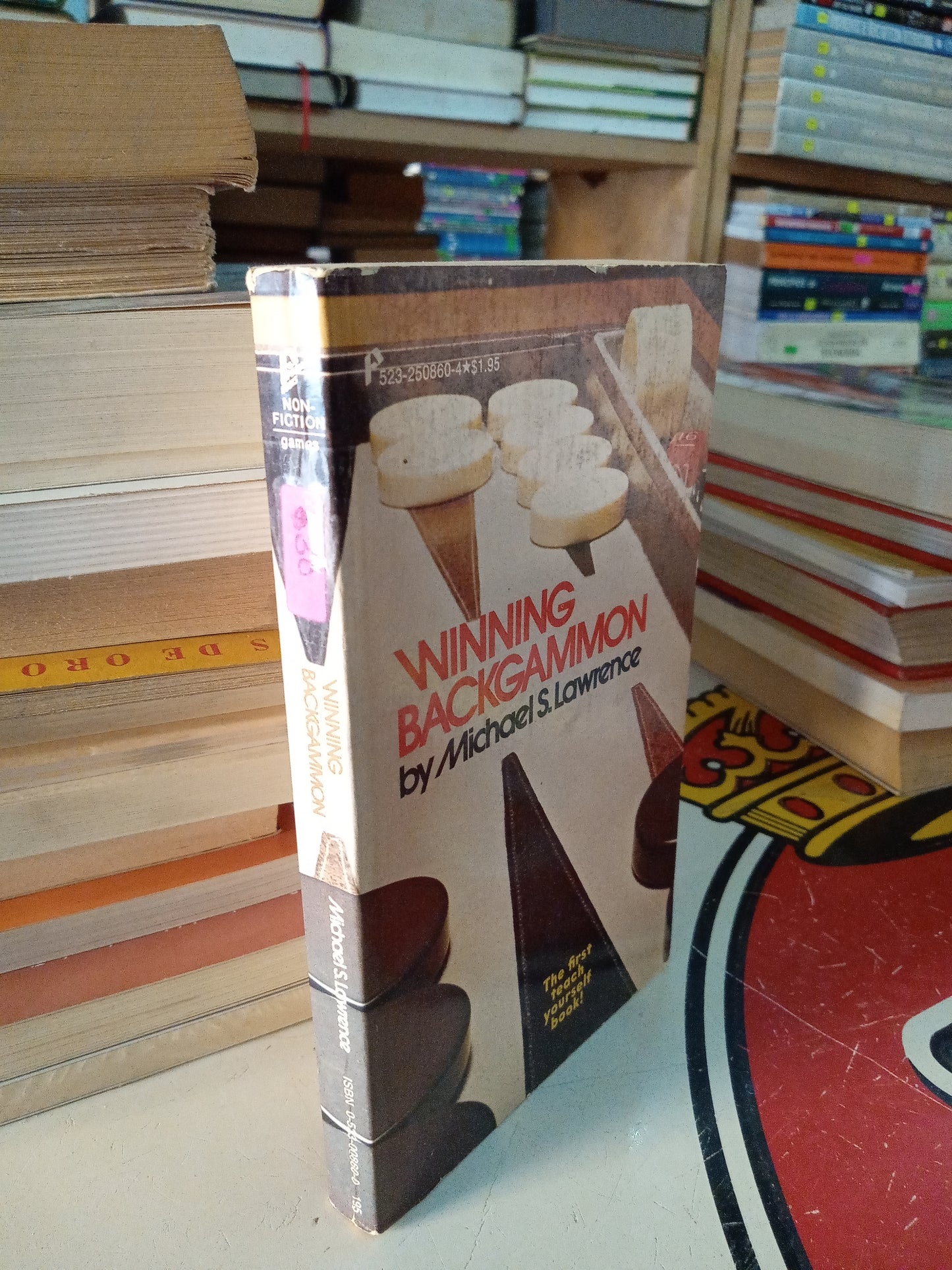 WINNING BACJGAMMON POR MICHAEL S LAWRENCE USADO IDIOMAS LITERARIO 207