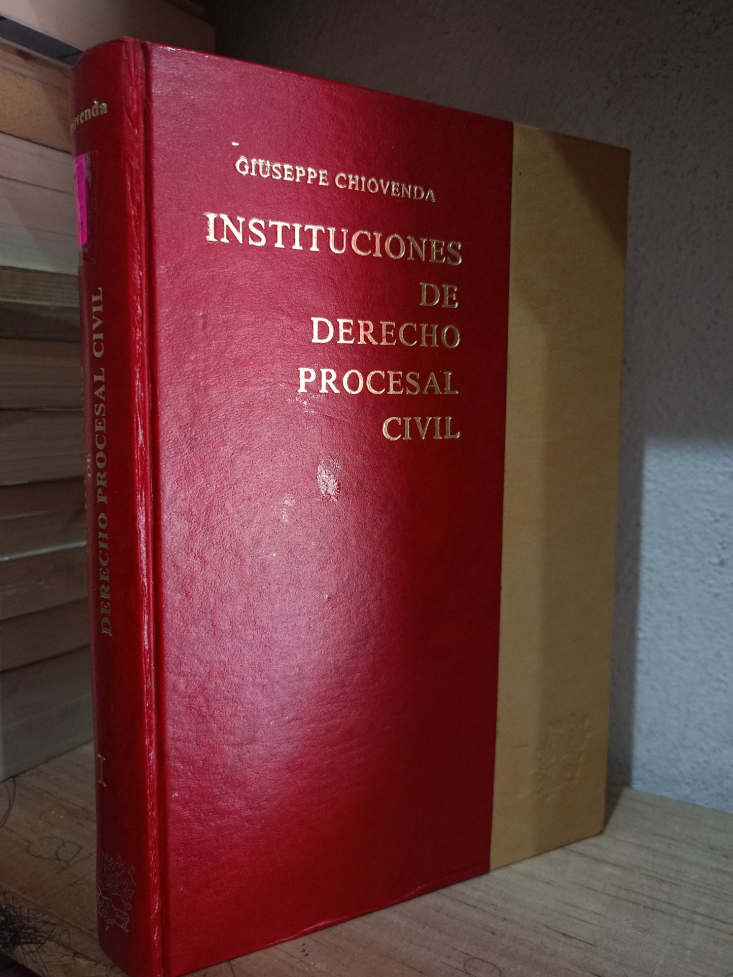 INSTITUCIONES DE DERECHO PROCESAL CIVIL POR GIUSEPPE CHIOVENDA USADO DERECHO JUAREZ 515