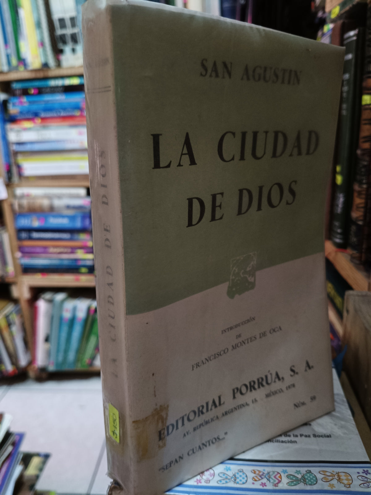 LA CIUDAD DE DIOS SAN AGUSTIN USADO HISTORIA LITERARIO 305
