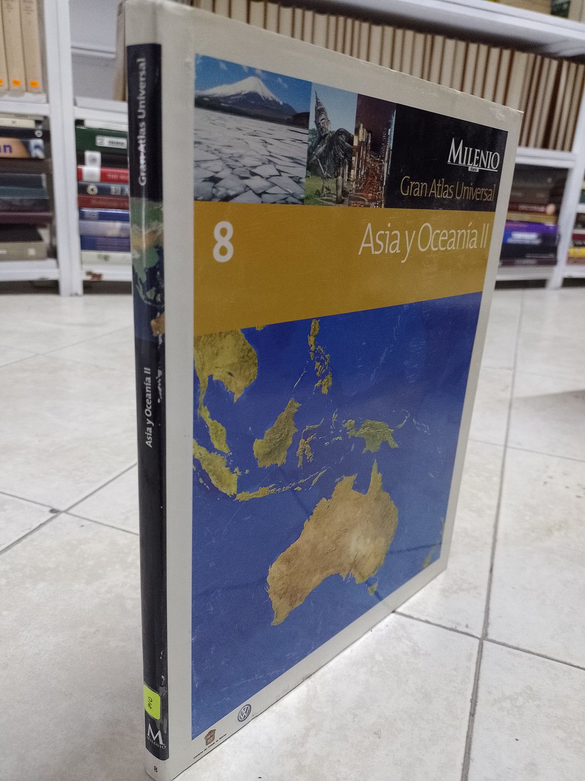 ASIA Y OCEANIA II POR GRAN ATLAS UNIVERSAL USADO GEOGRAFIA JUAREZ 515